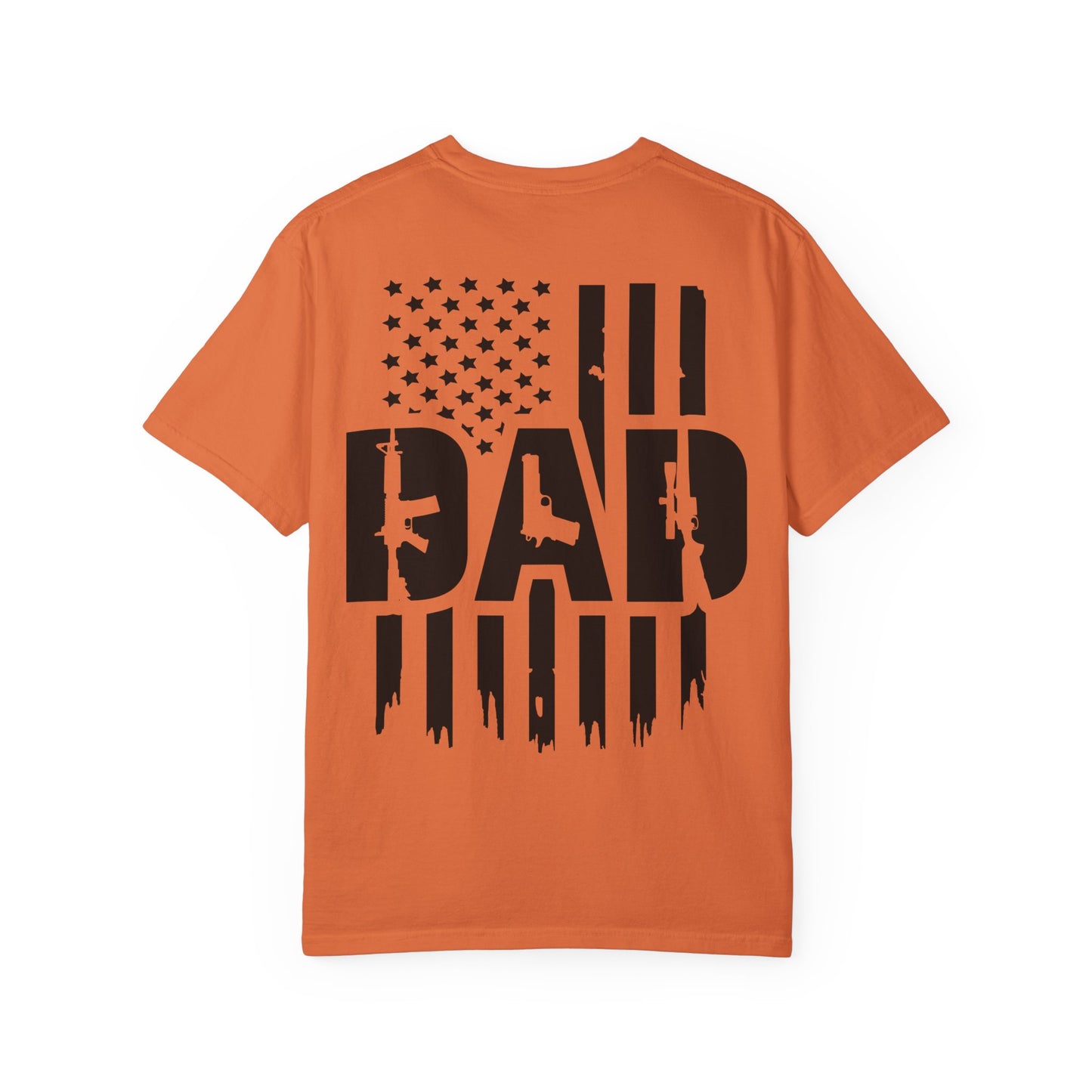 Patriotic Dad - Comfort Colors (Black Writing)