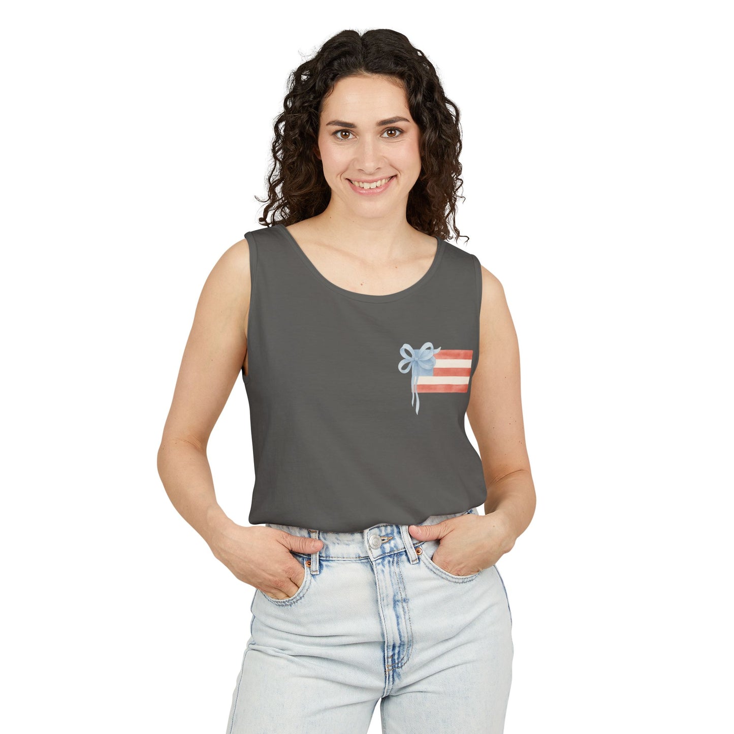 Patriotic Labradoodle - Tank (Comfort Colors)
