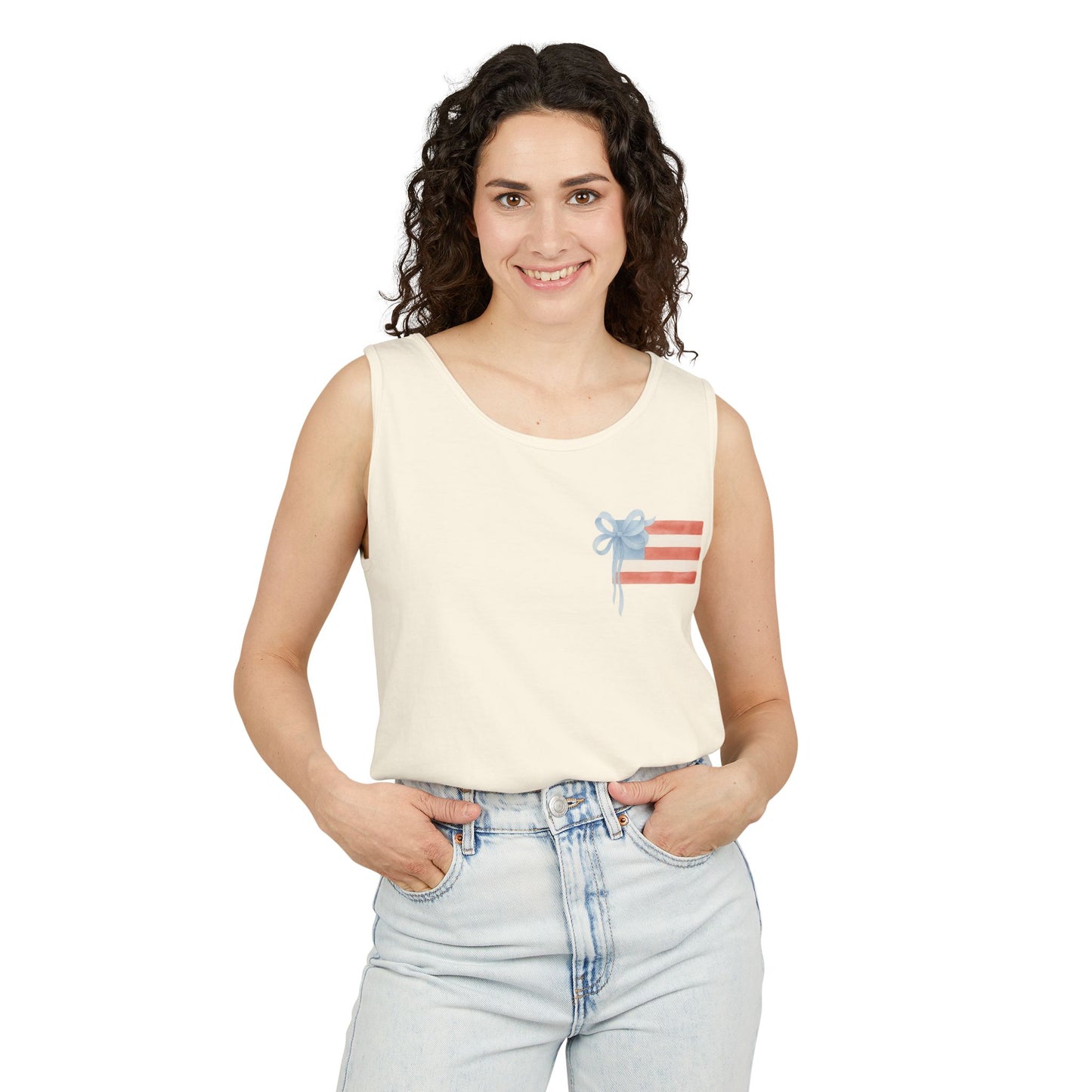 Patriotic Labradoodle - Tank (Comfort Colors)