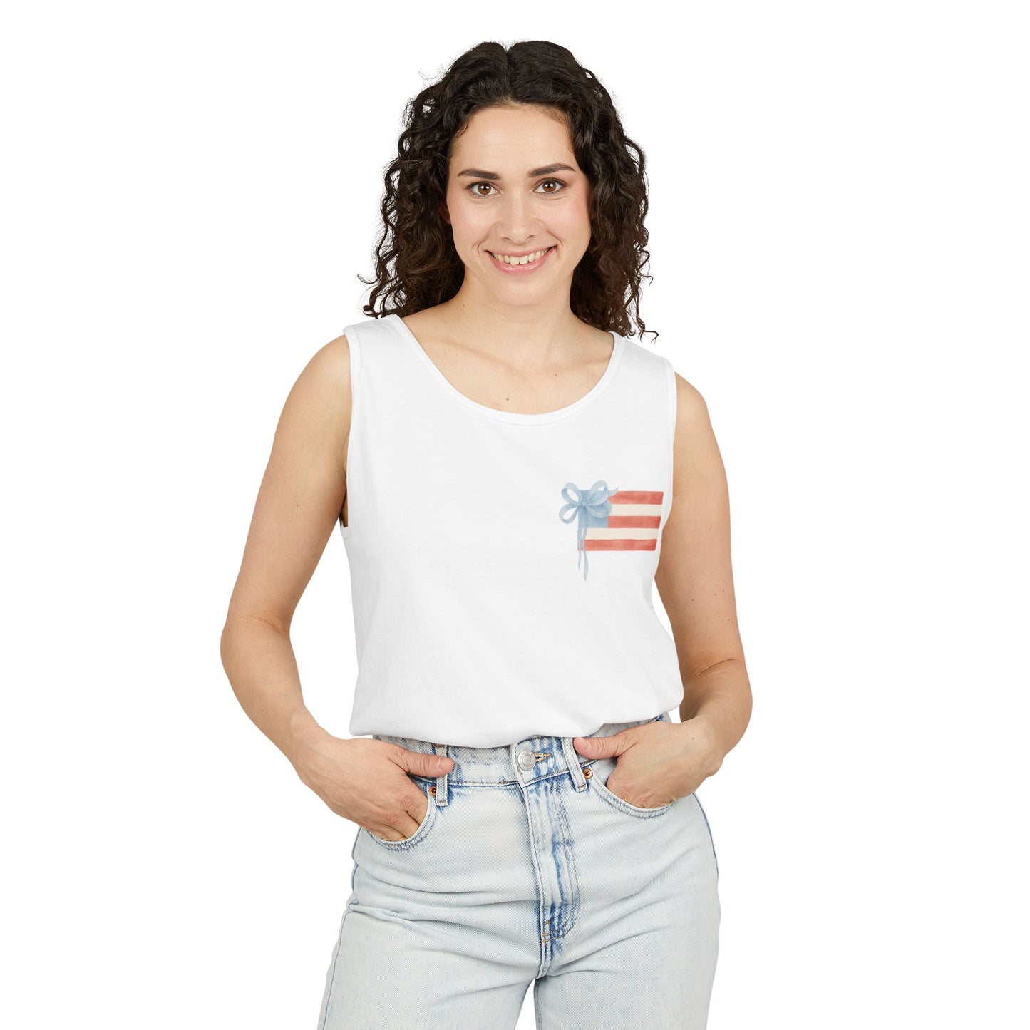 Patriotic Labradoodle - Tank (Comfort Colors)