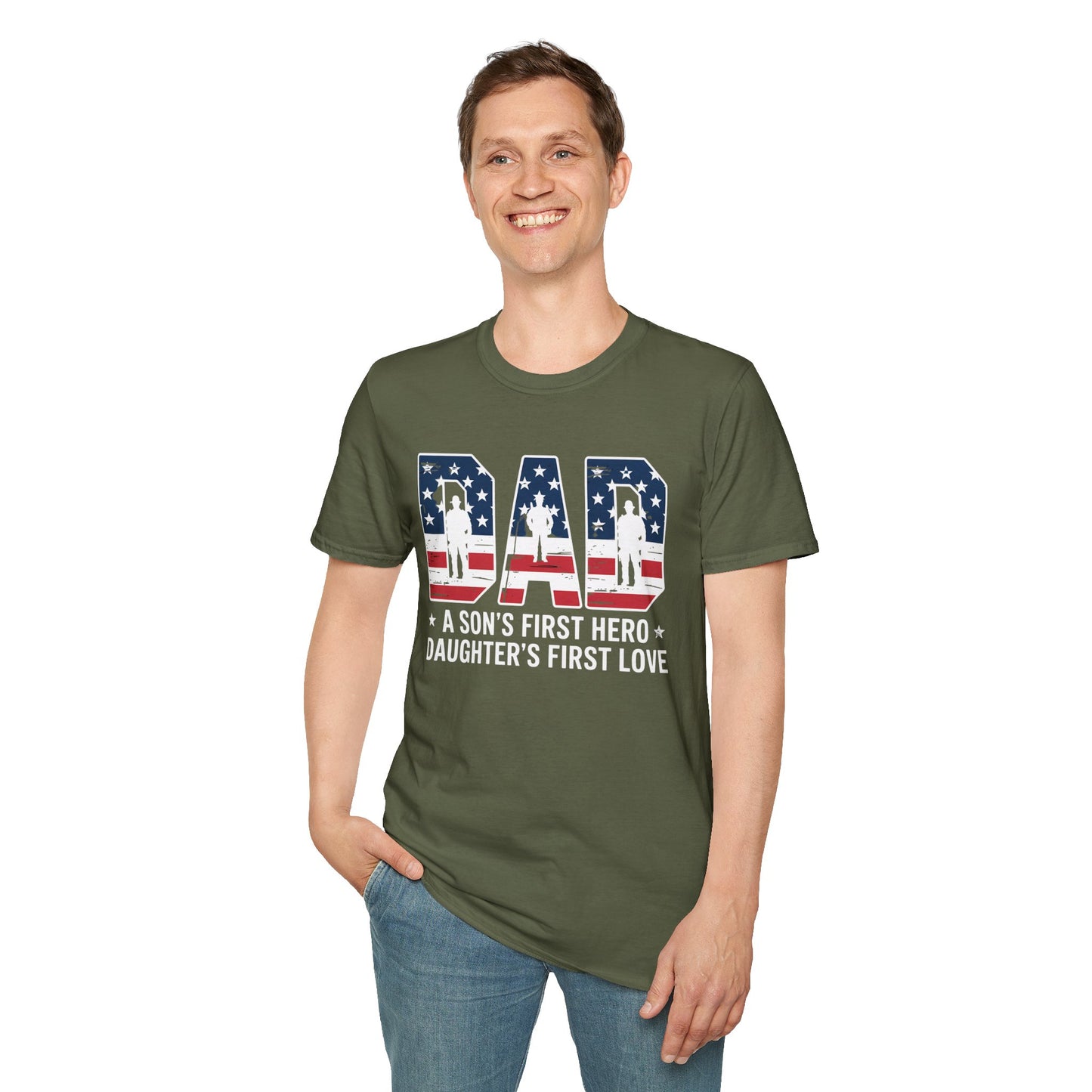 Military Dad - Son's hero, Daughter's love- Gilden