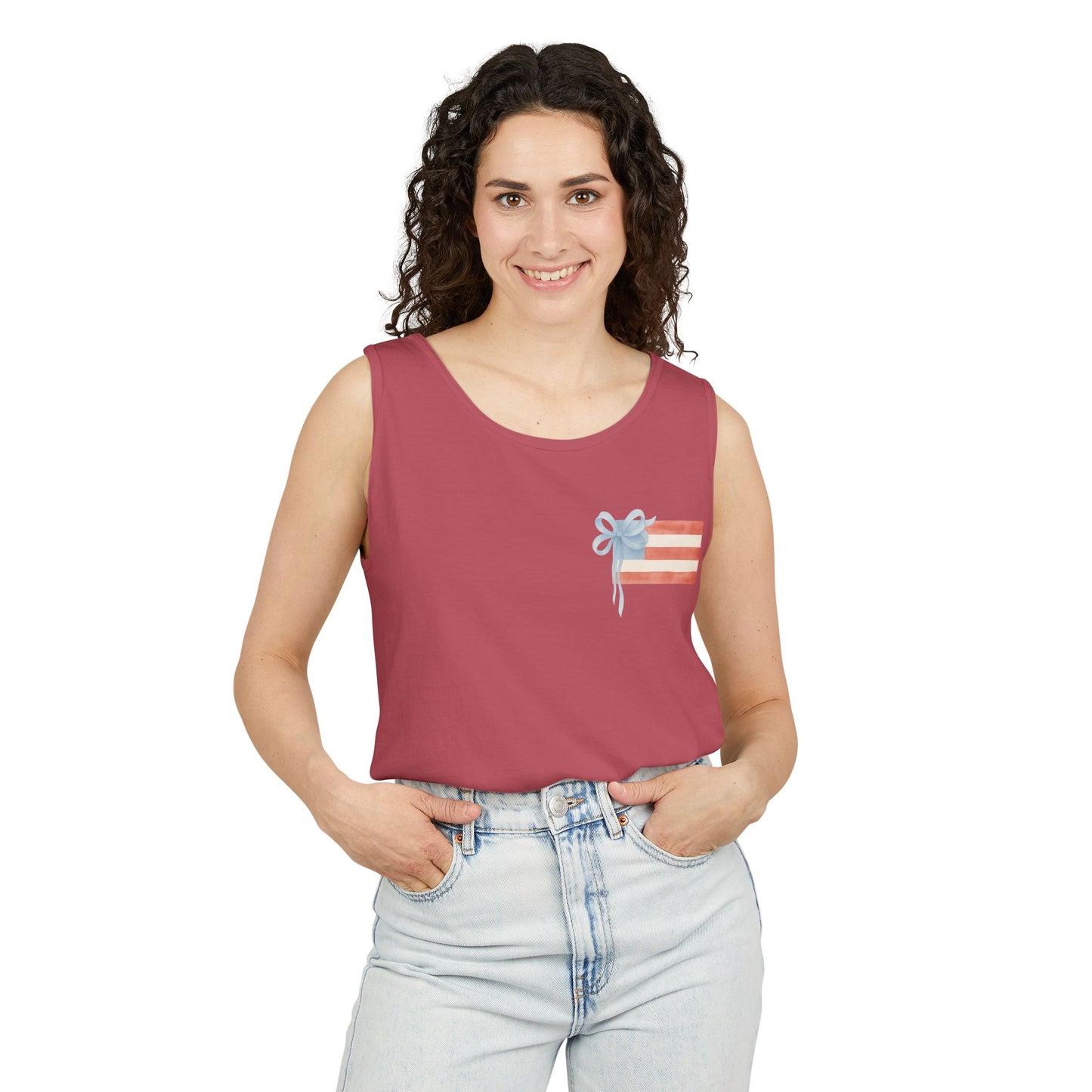 Patriotic Labradoodle - Tank (Comfort Colors)