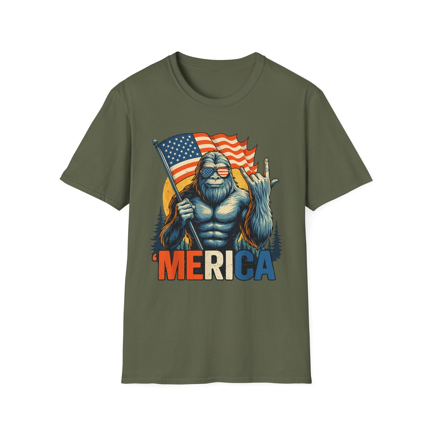 Patriotic Sasquatch