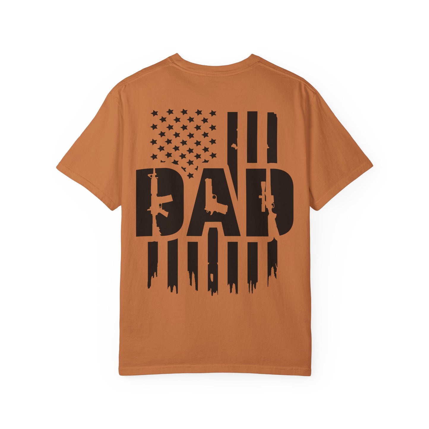 Patriotic Dad - Comfort Colors (Black Writing)