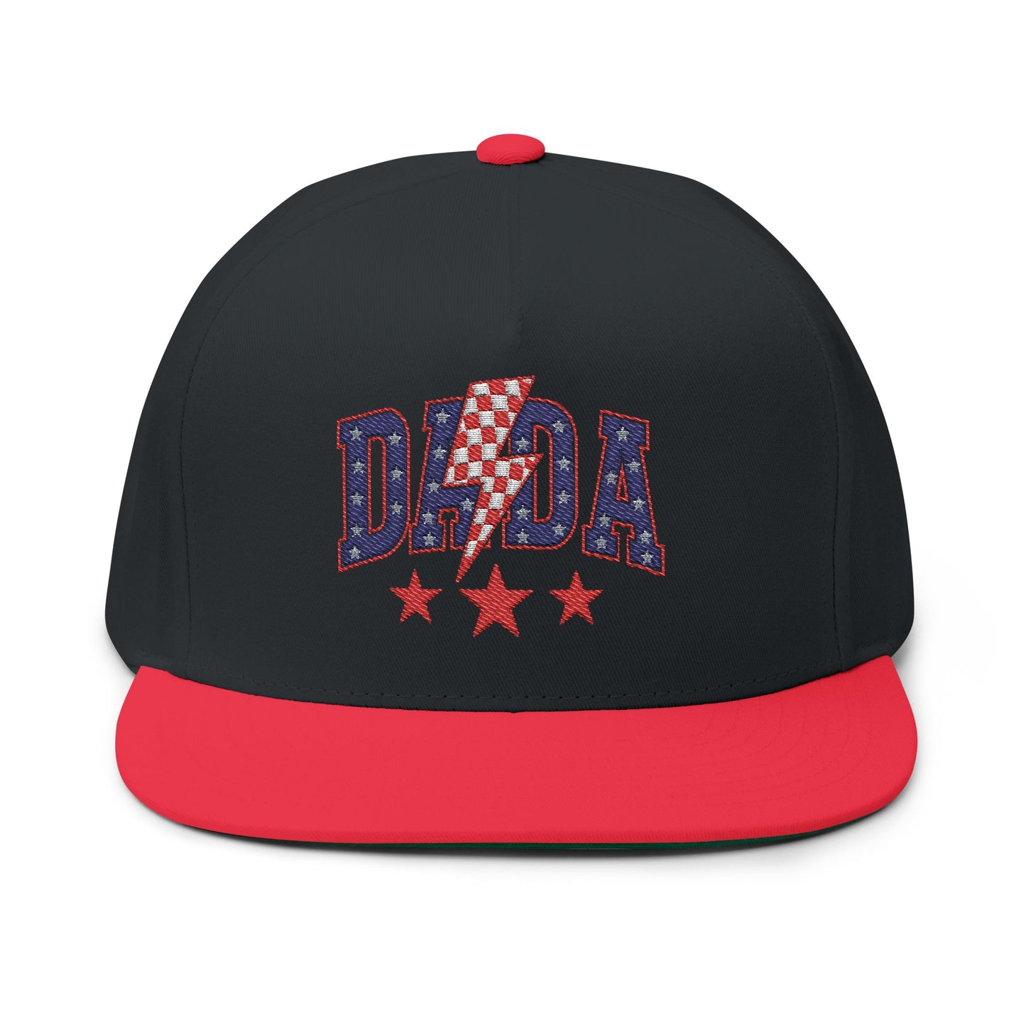 Patriotic Dad Flat Bill