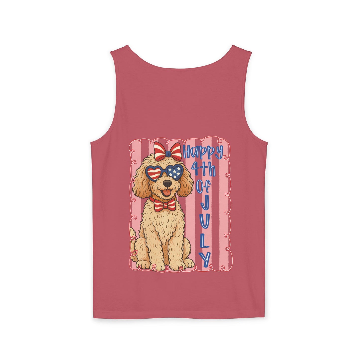 Patriotic Labradoodle - Tank (Comfort Colors)