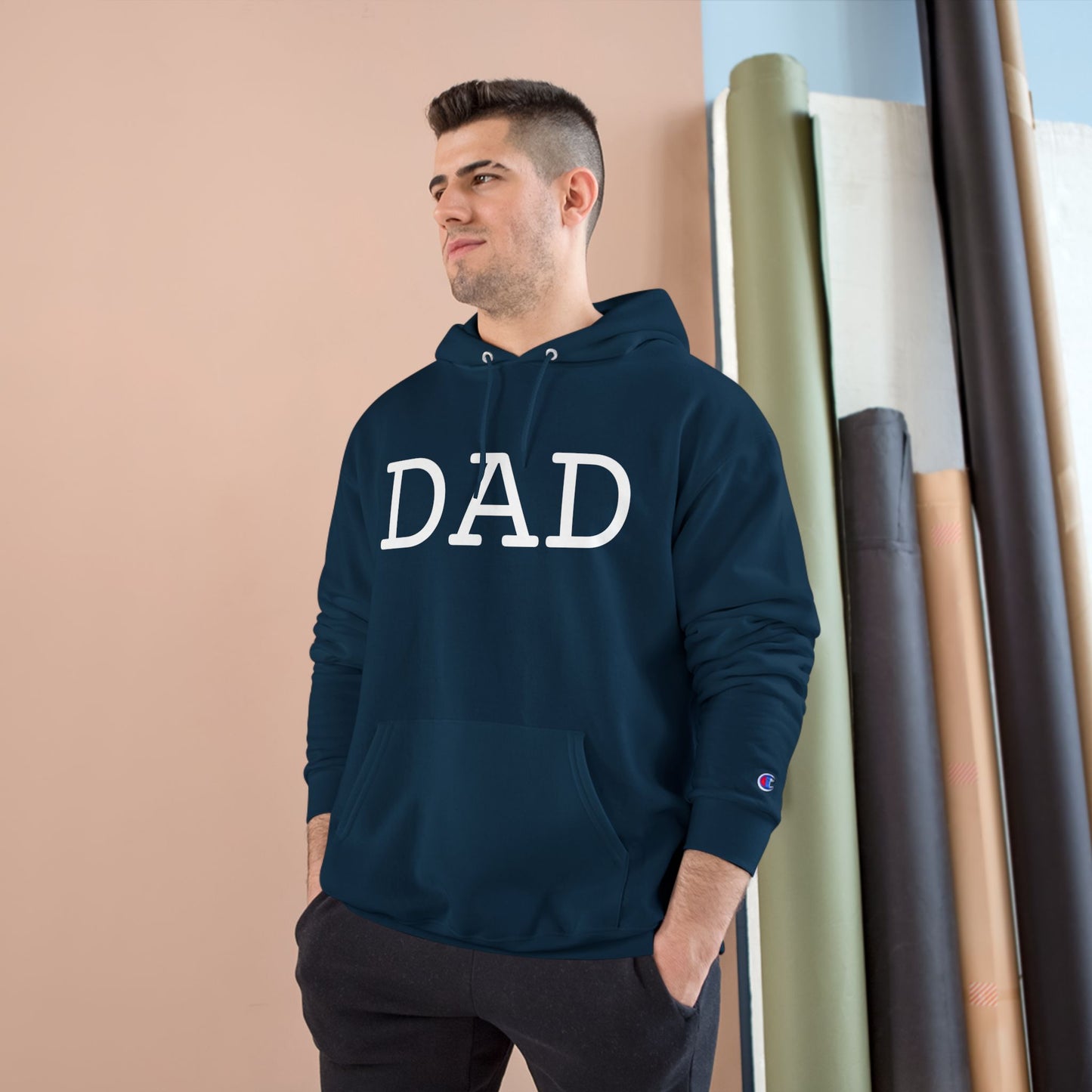 Christian Dad Hoodie - Champion
