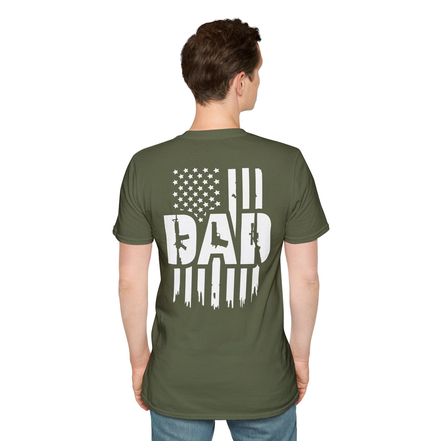 Patriotic Dad T-Shirt - Gilden