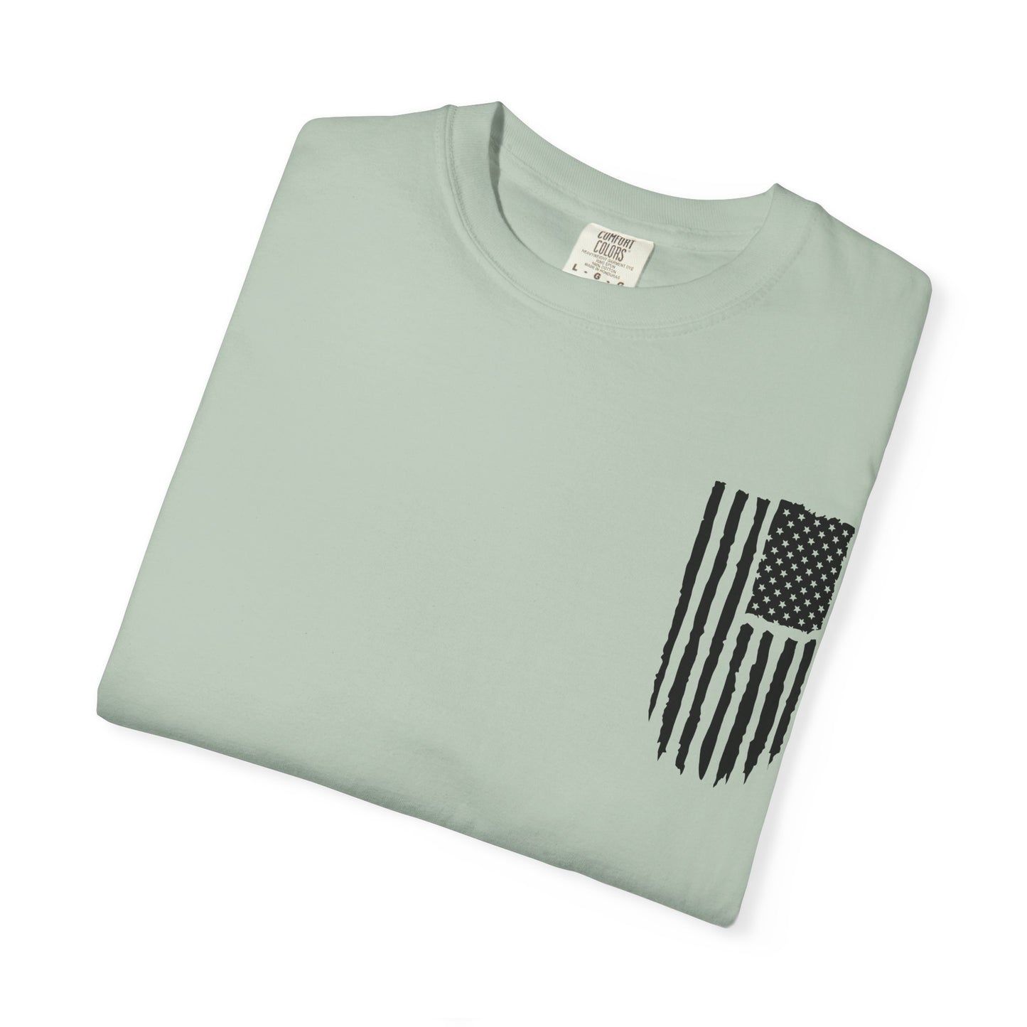 Patriotic Dad - Comfort Colors (Black Writing)