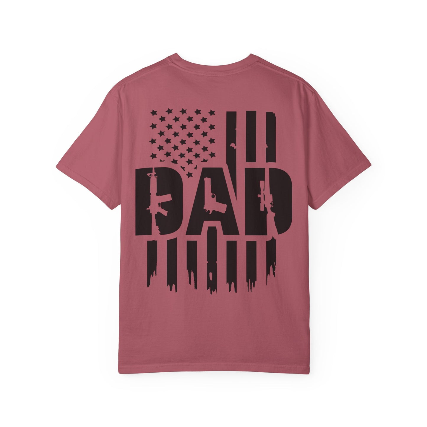Patriotic Dad - Comfort Colors (Black Writing)