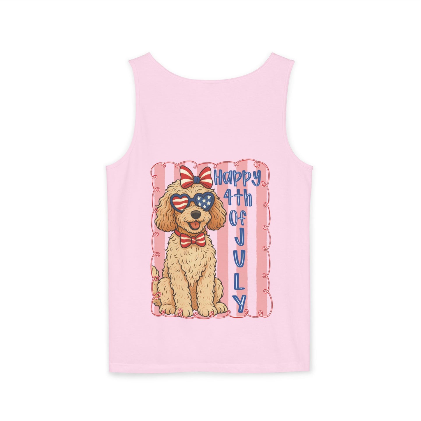 Patriotic Labradoodle - Tank (Comfort Colors)