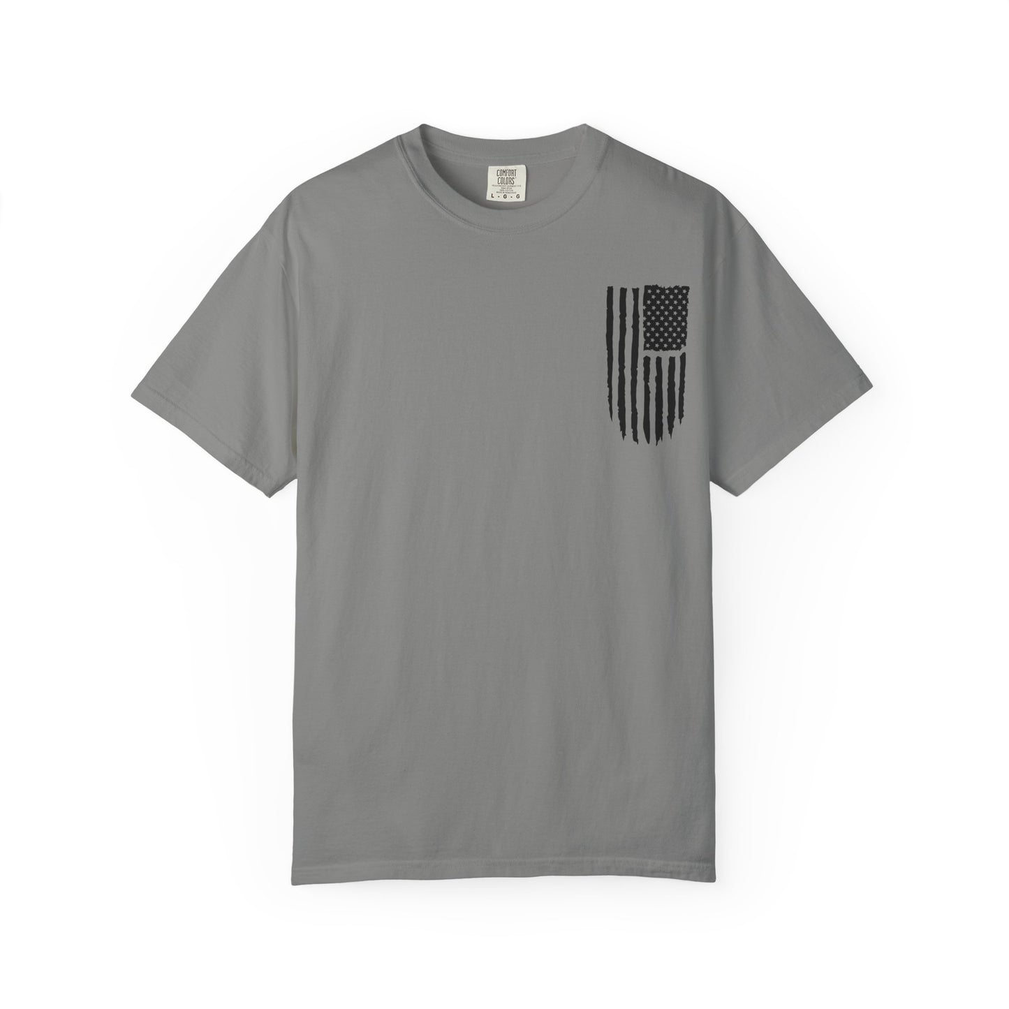 Patriotic Dad - Comfort Colors (Black Writing)
