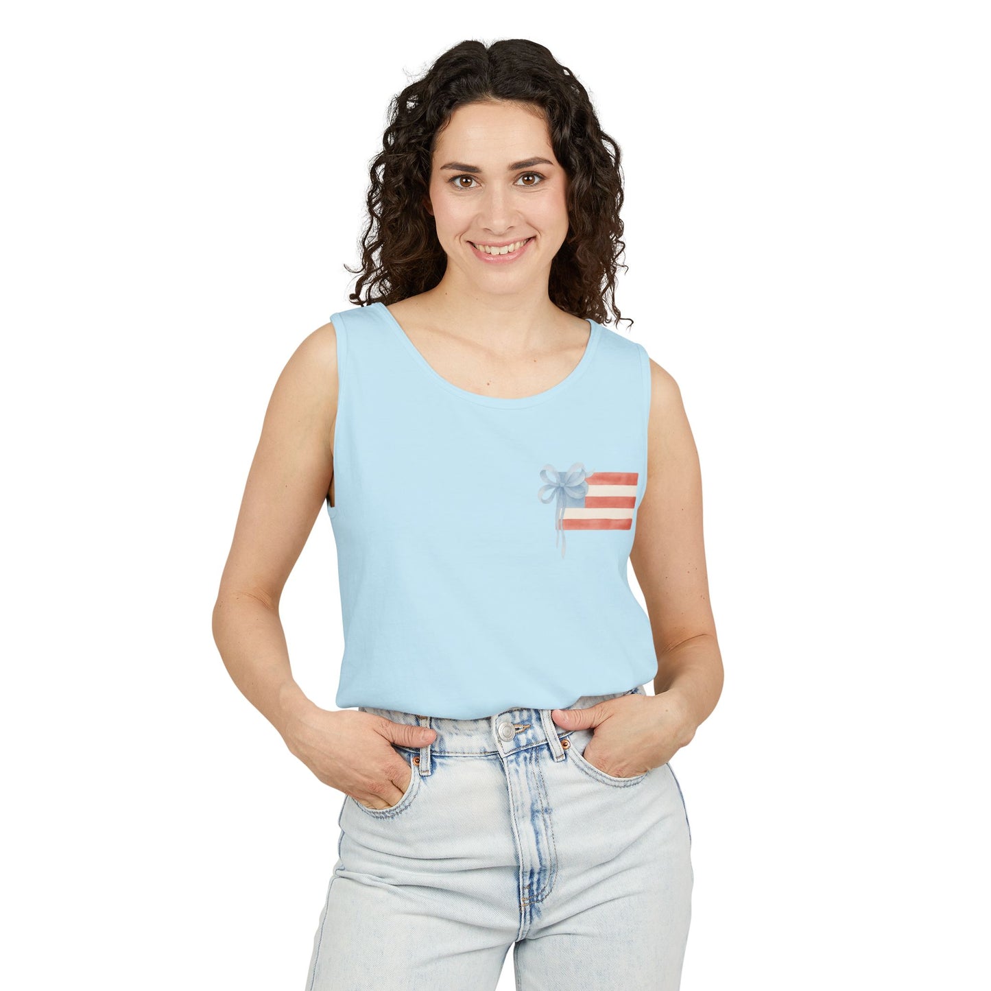 Patriotic Labradoodle - Tank (Comfort Colors)
