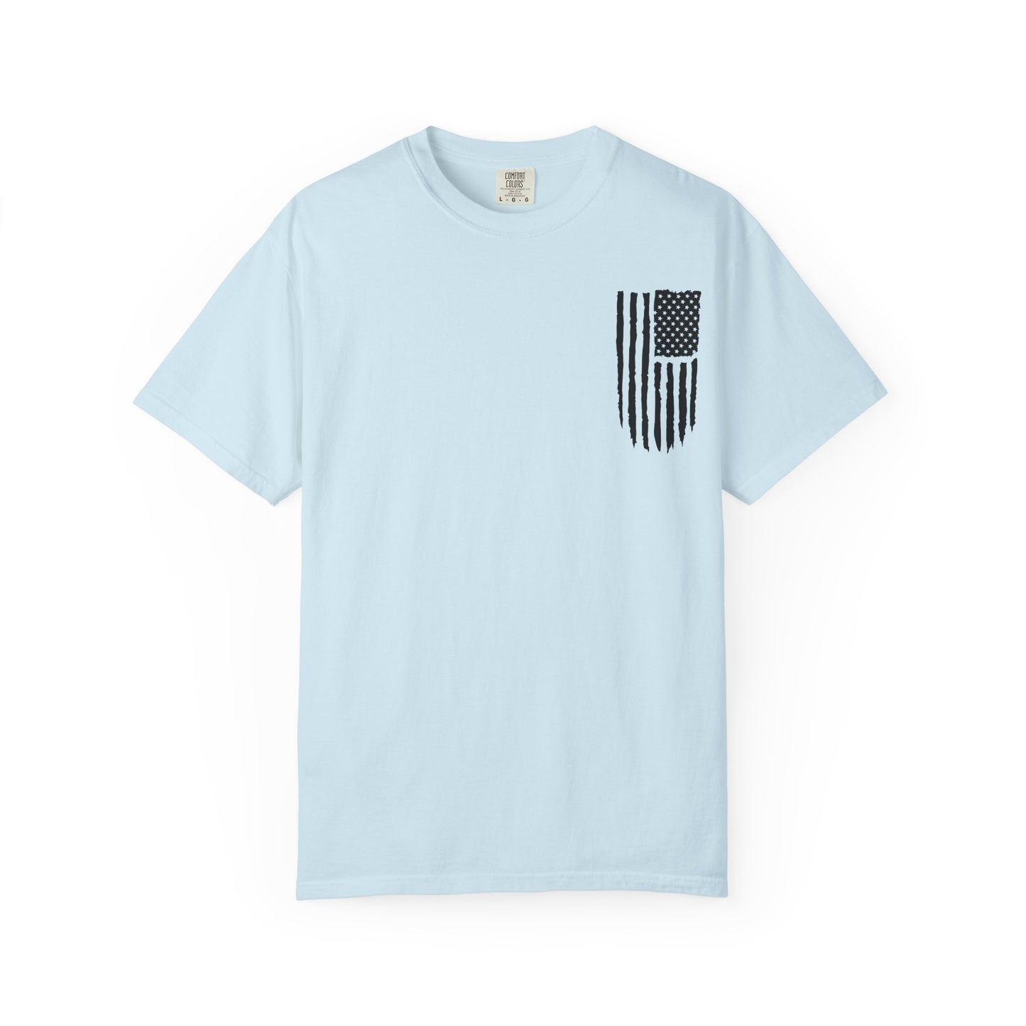 Patriotic Dad - Comfort Colors (Black Writing)