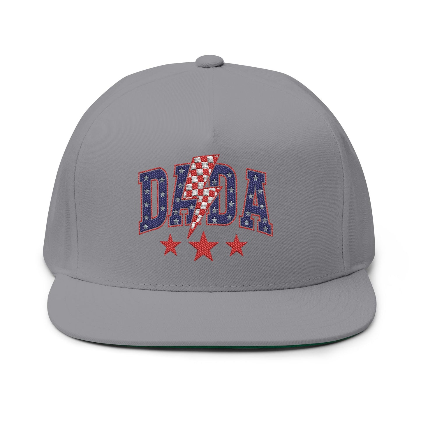 Patriotic Dad Flat Bill