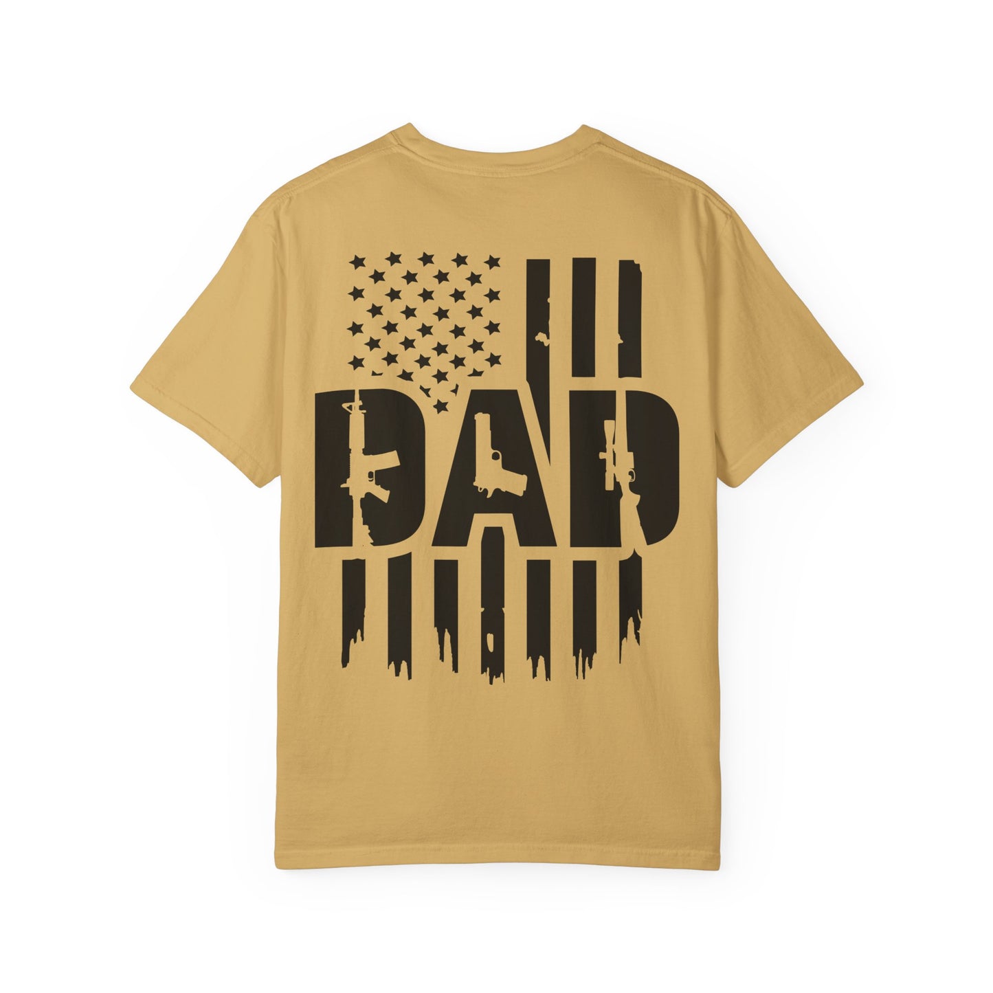 Patriotic Dad - Comfort Colors (Black Writing)