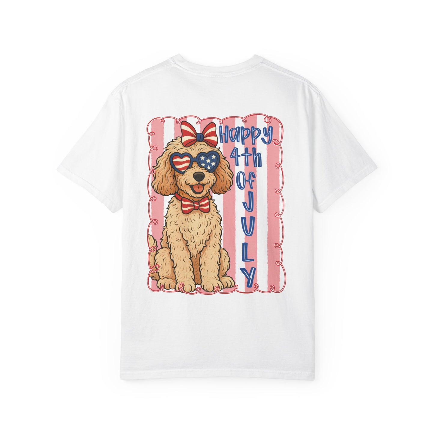 Patriotic Labradoodle - Comfort Colors