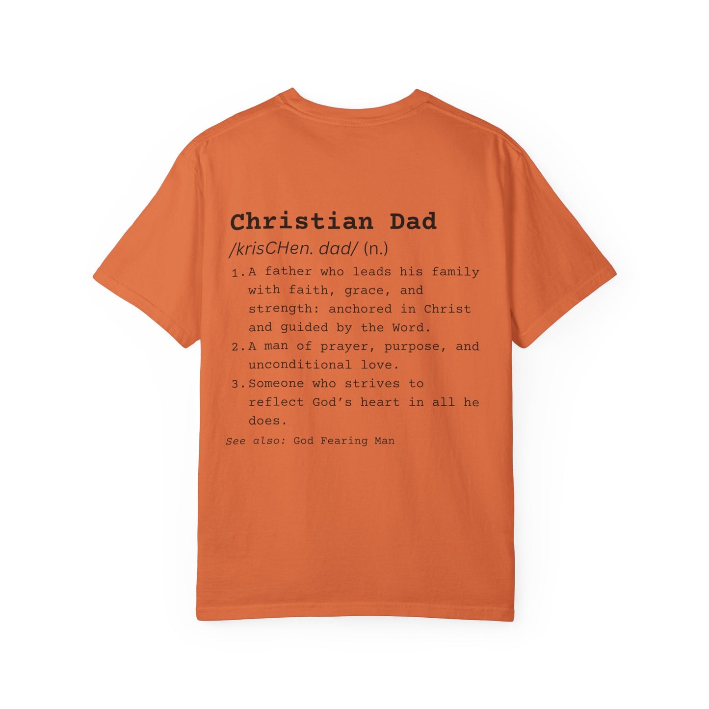 Christian Dad - Comfort Colors