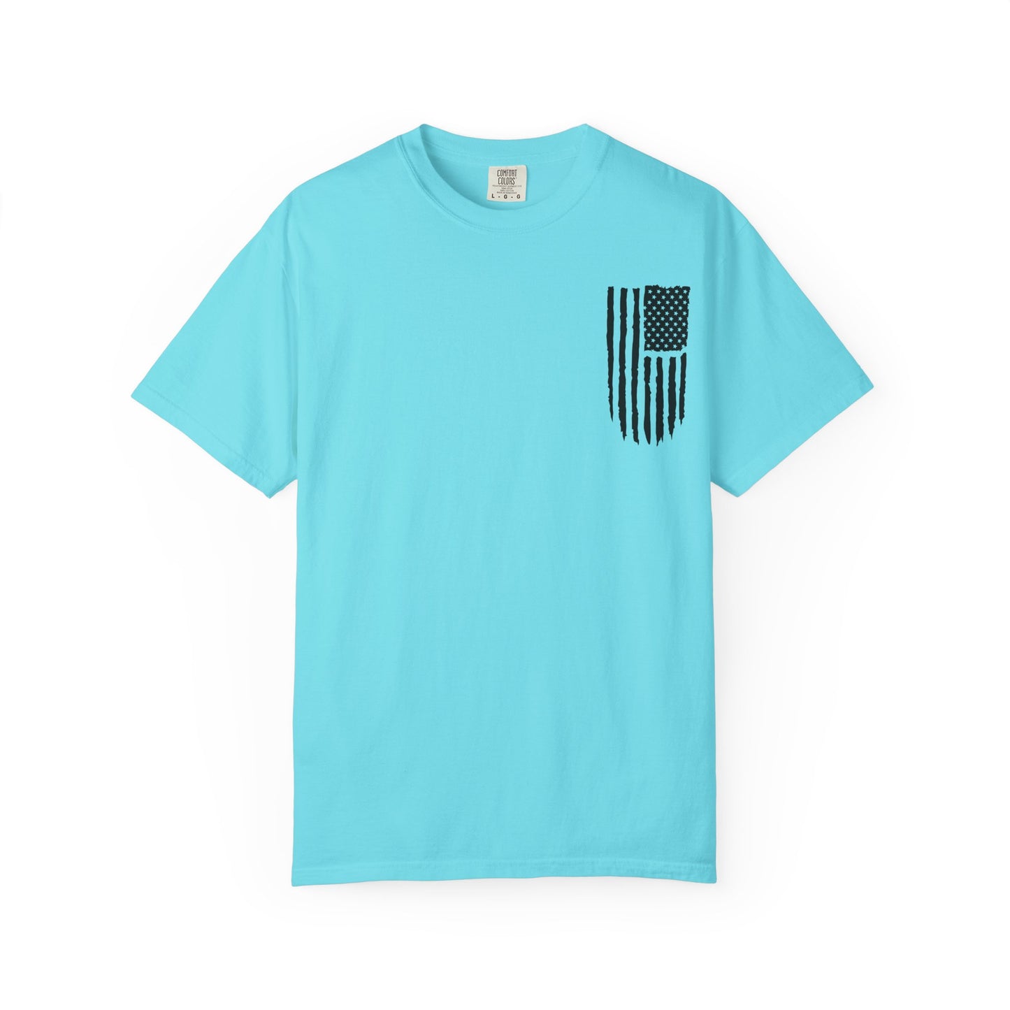 Patriotic Dad - Comfort Colors (Black Writing)