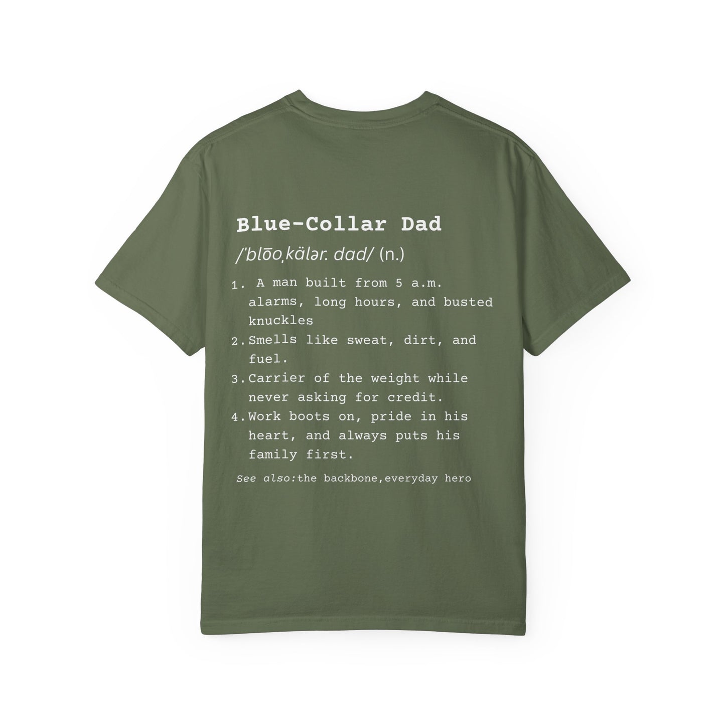 Blue Collar Dad - Comfort Colors