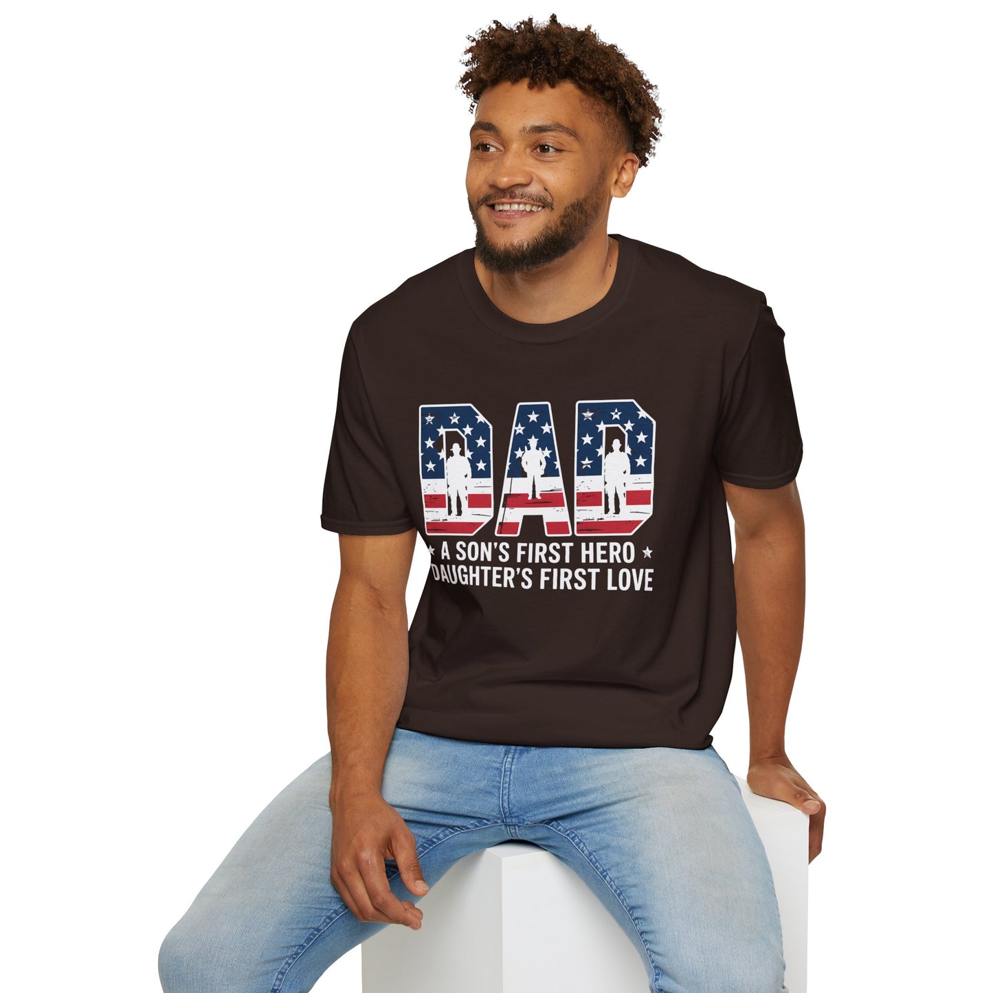 Military Dad - Son's hero, Daughter's love- Gilden