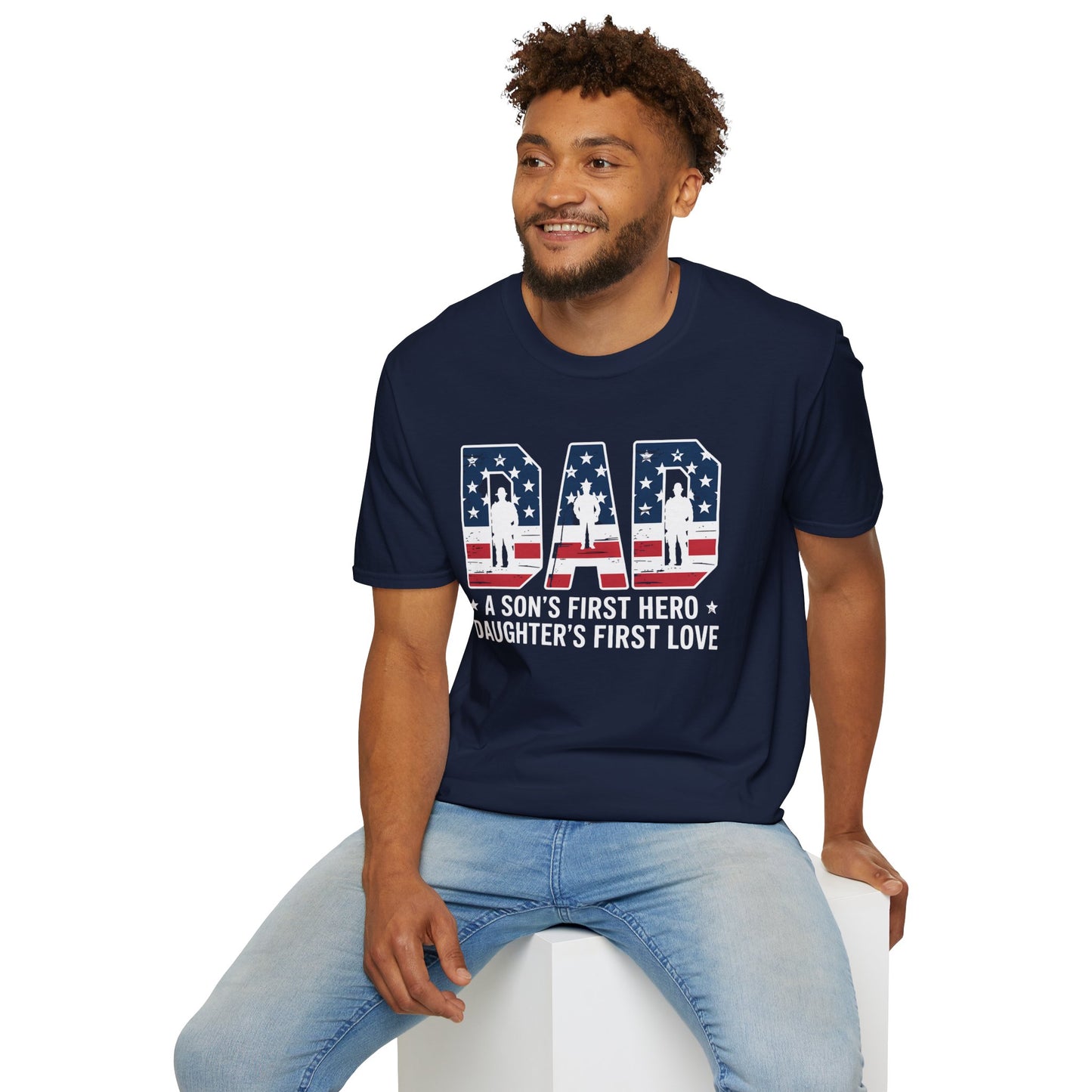 Military Dad - Son's hero, Daughter's love- Gilden