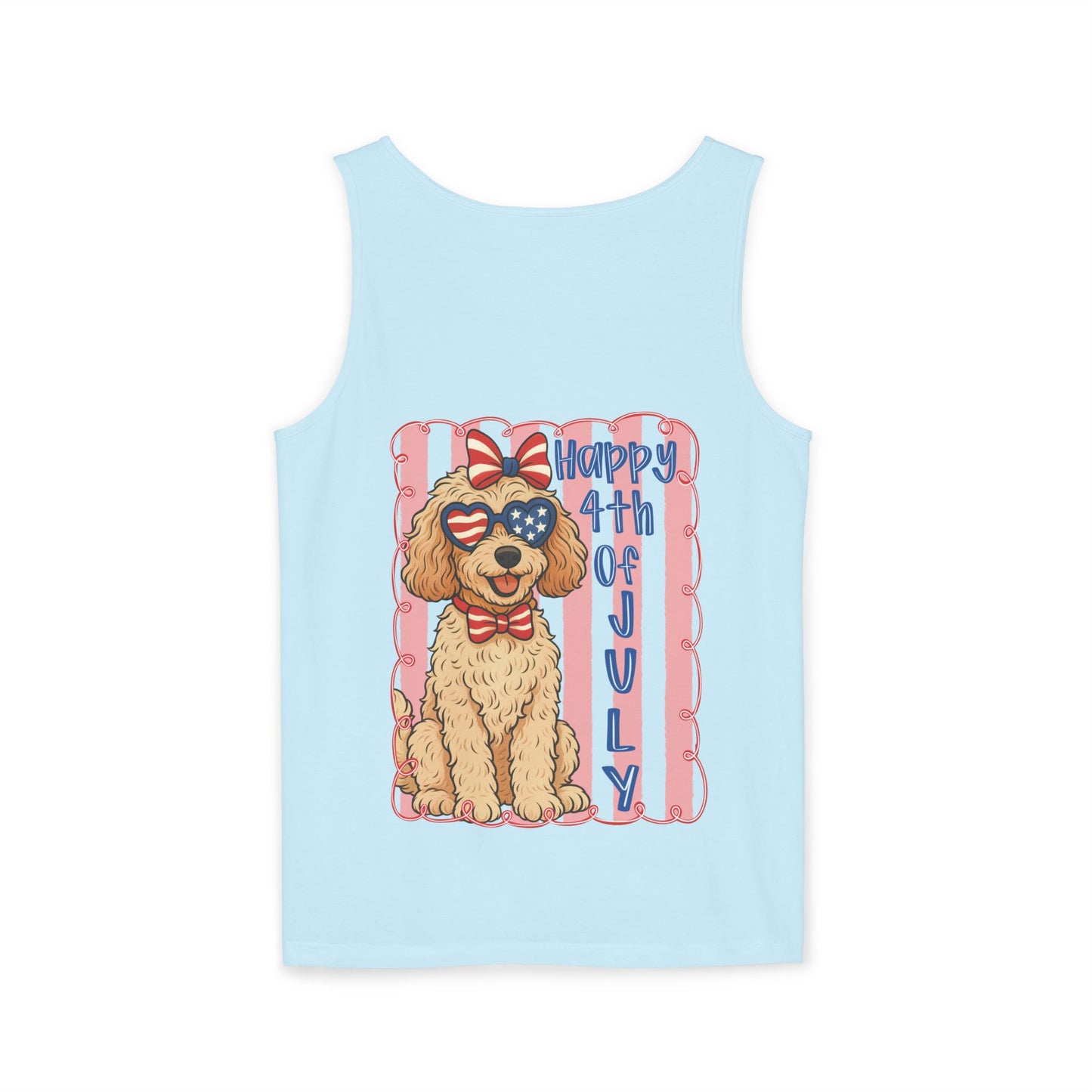 Patriotic Labradoodle - Tank (Comfort Colors)