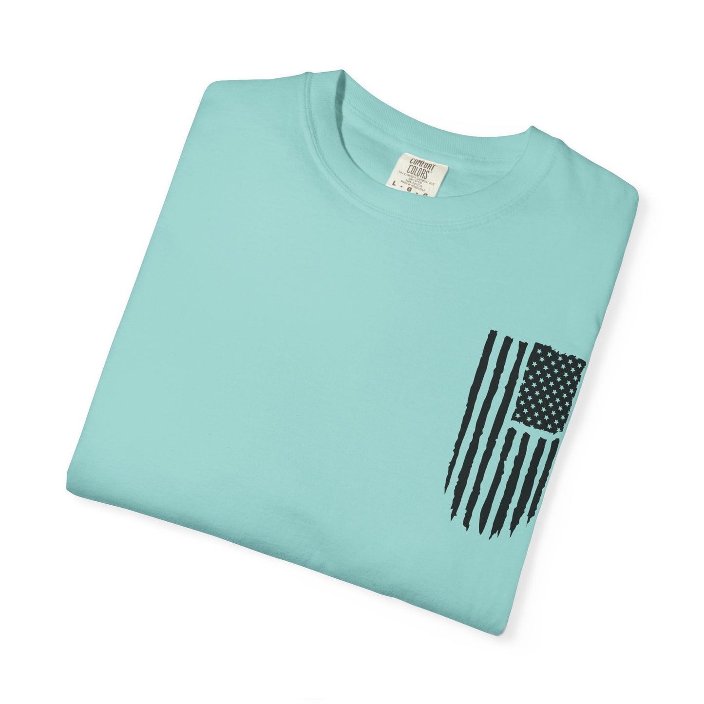 Patriotic Dad - Comfort Colors (Black Writing)