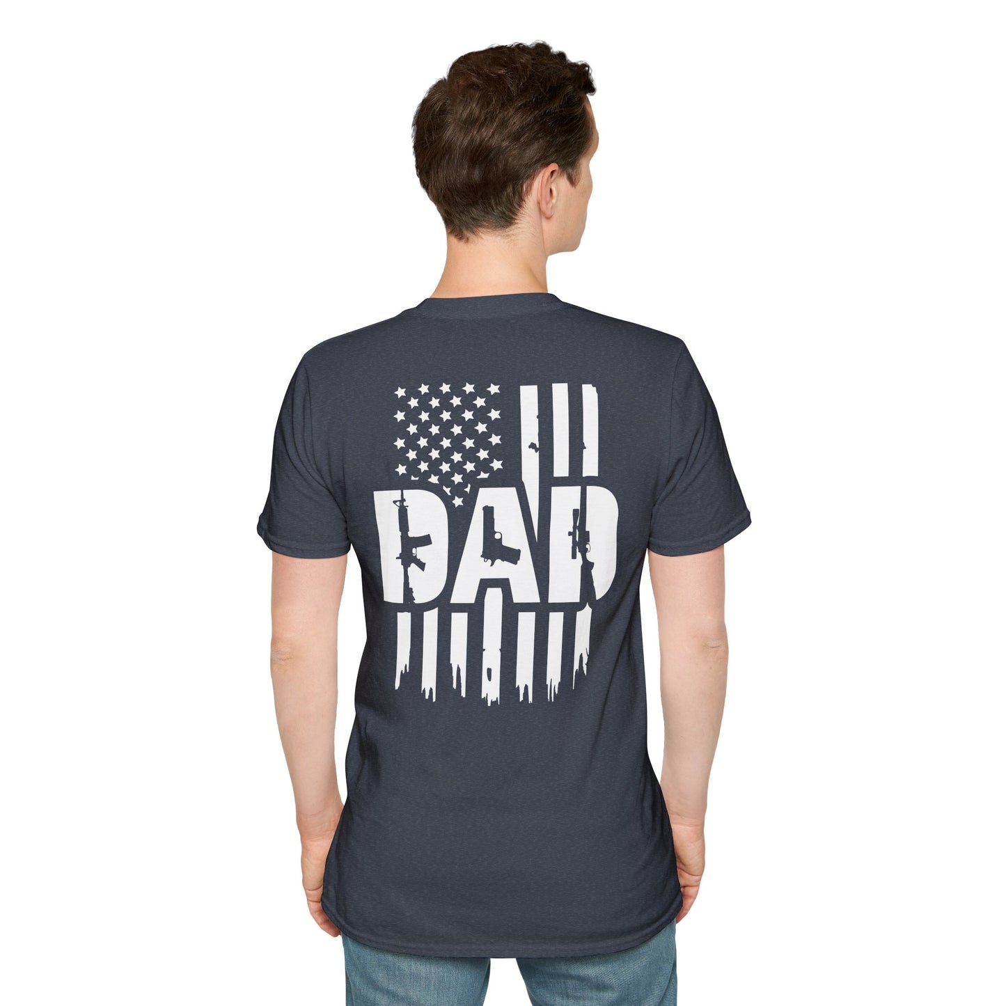 Patriotic Dad T-Shirt - Gilden