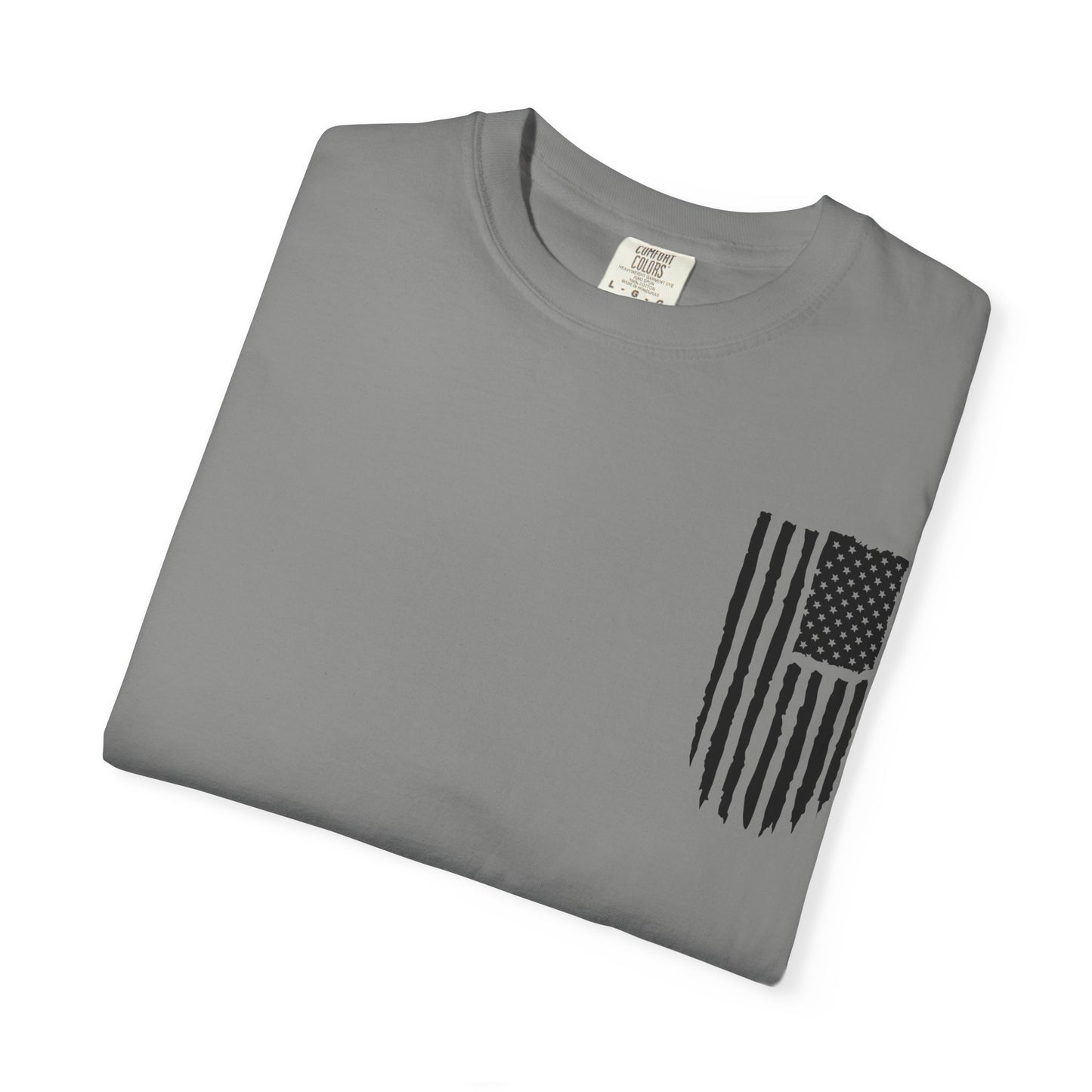 Patriotic Dad - Comfort Colors (Black Writing)