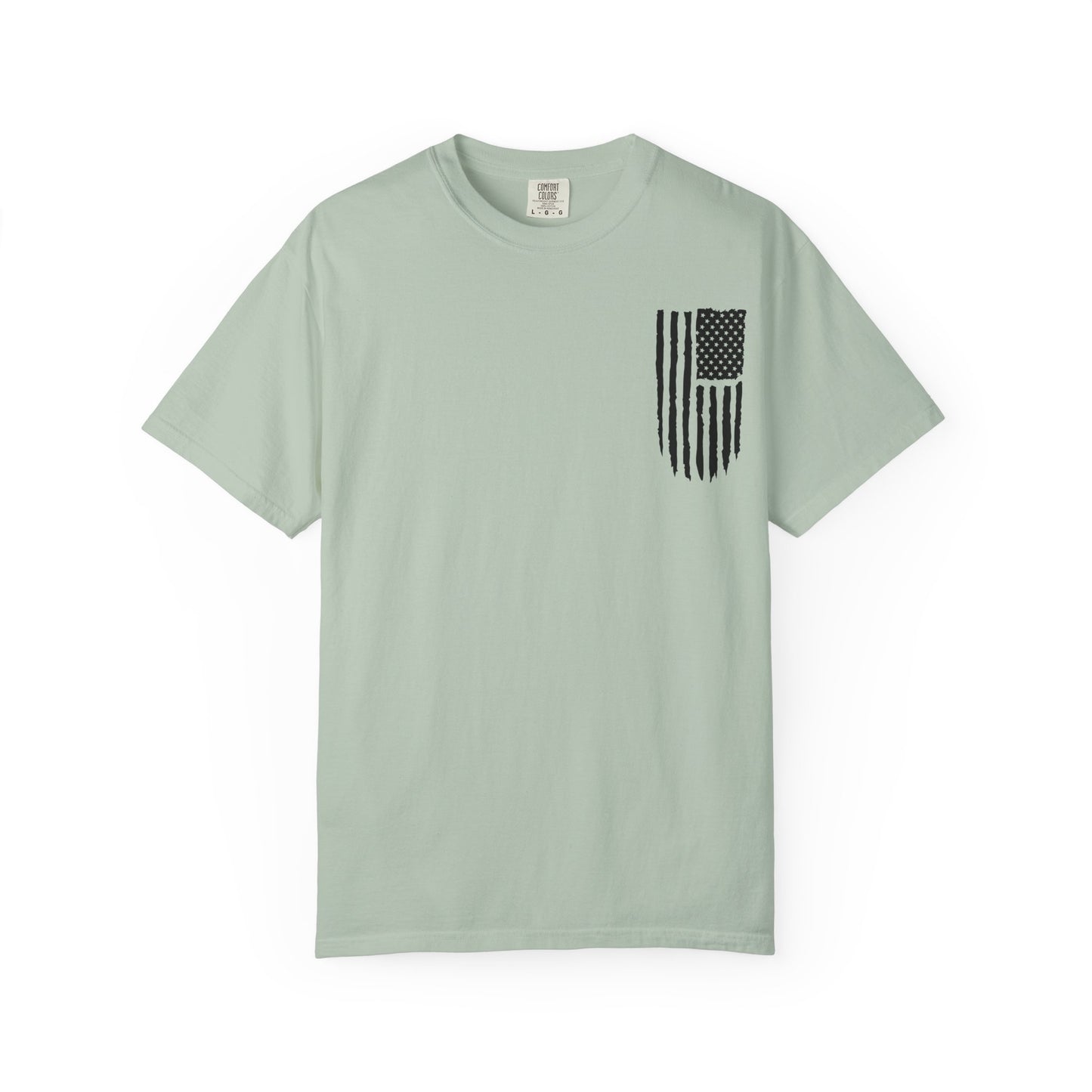 Patriotic Dad - Comfort Colors (Black Writing)