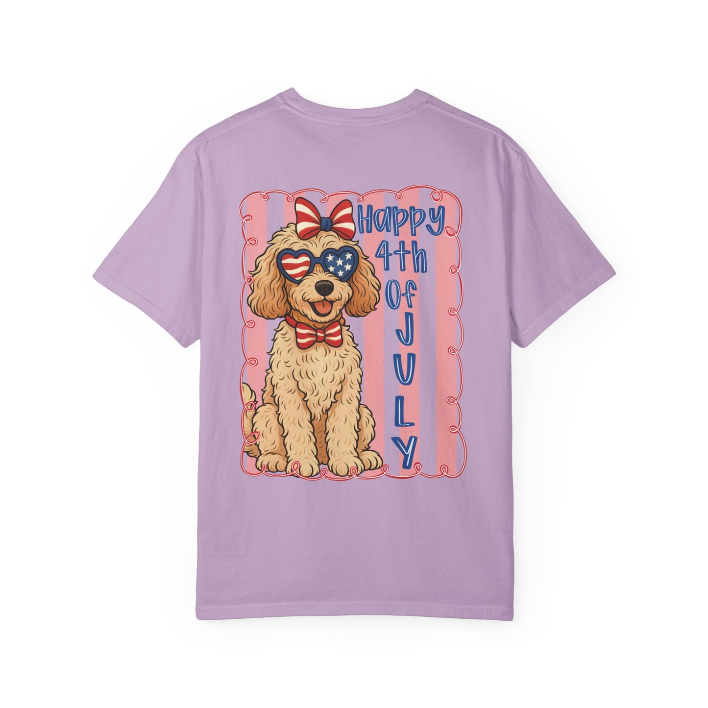 Patriotic Labradoodle - Comfort Colors