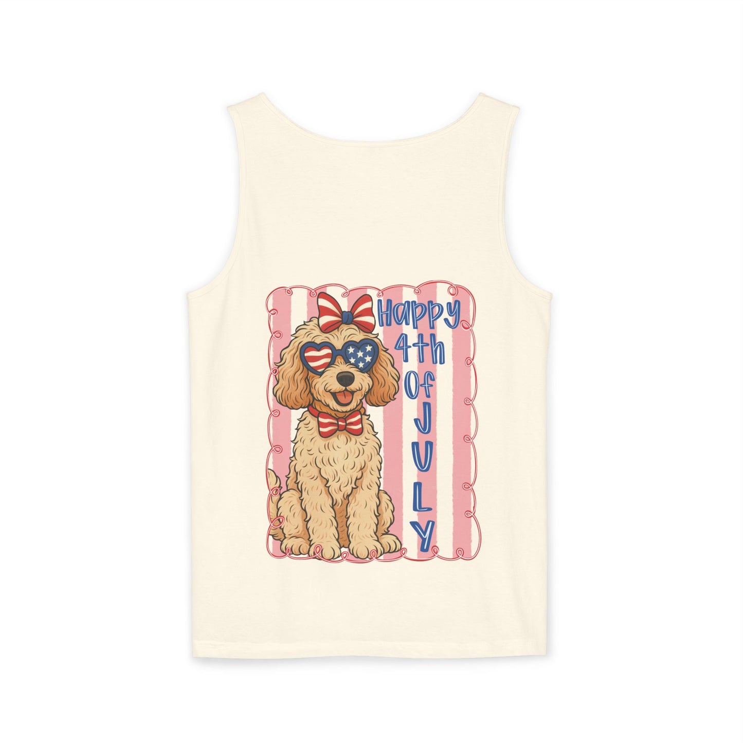 Patriotic Labradoodle - Tank (Comfort Colors)