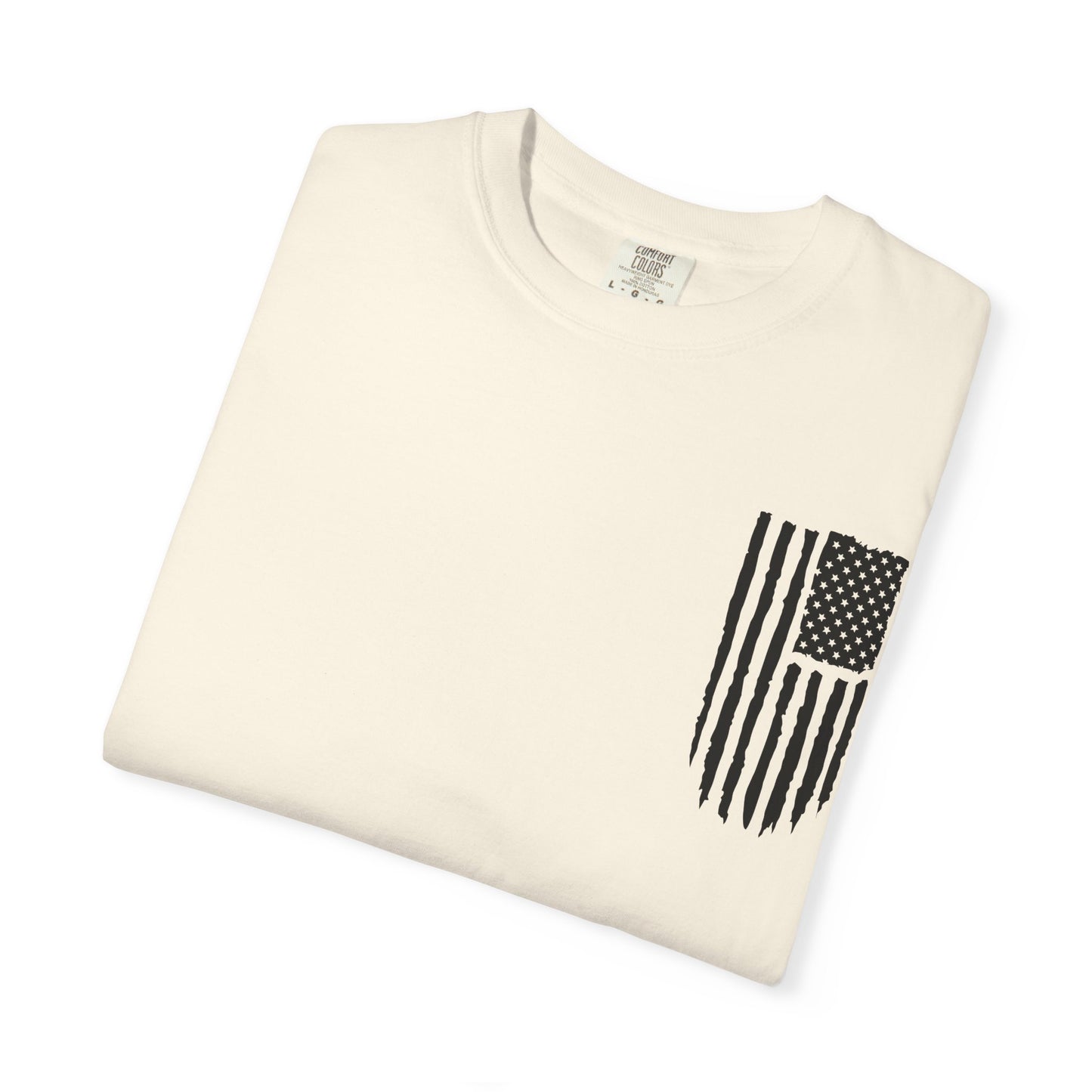 Patriotic Dad - Comfort Colors (Black Writing)