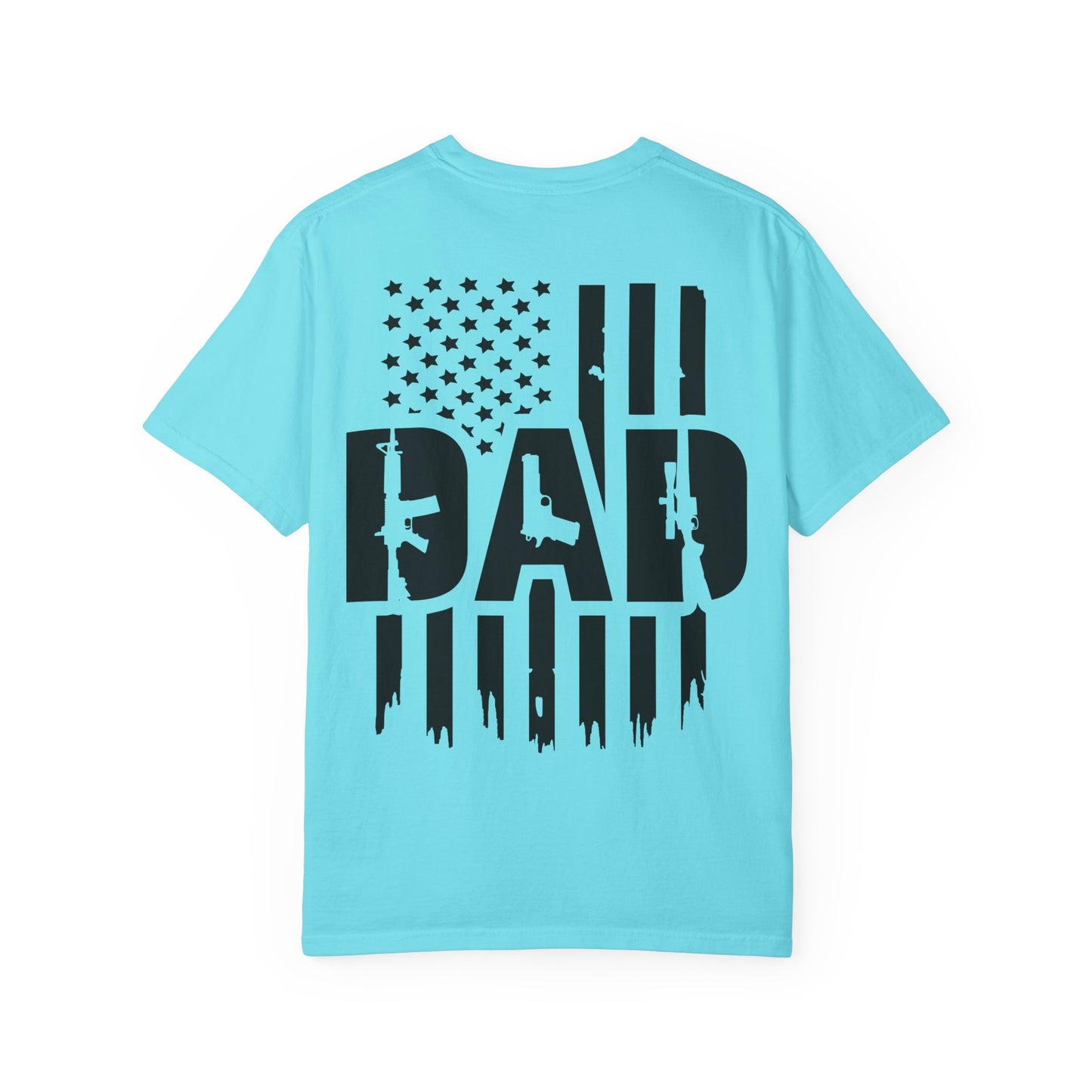 Patriotic Dad - Comfort Colors (Black Writing)
