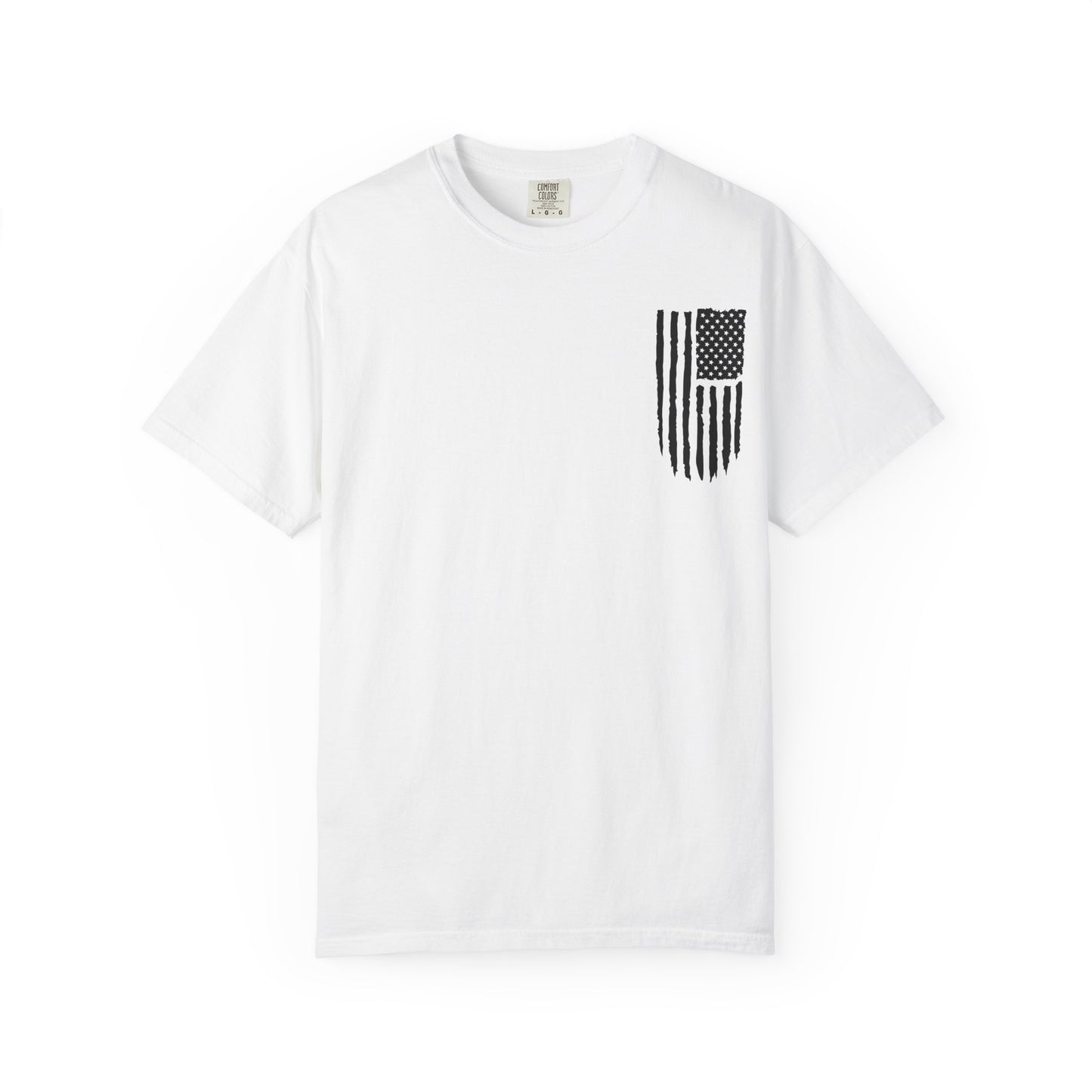 Patriotic Dad - Comfort Colors (Black Writing)