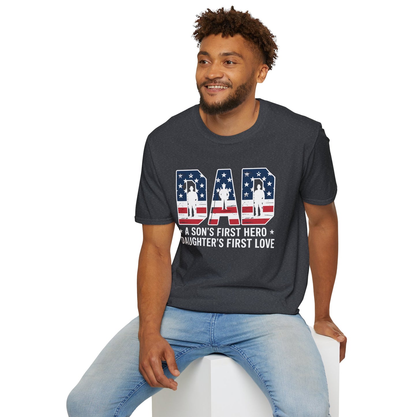 Military Dad - Son's hero, Daughter's love- Gilden