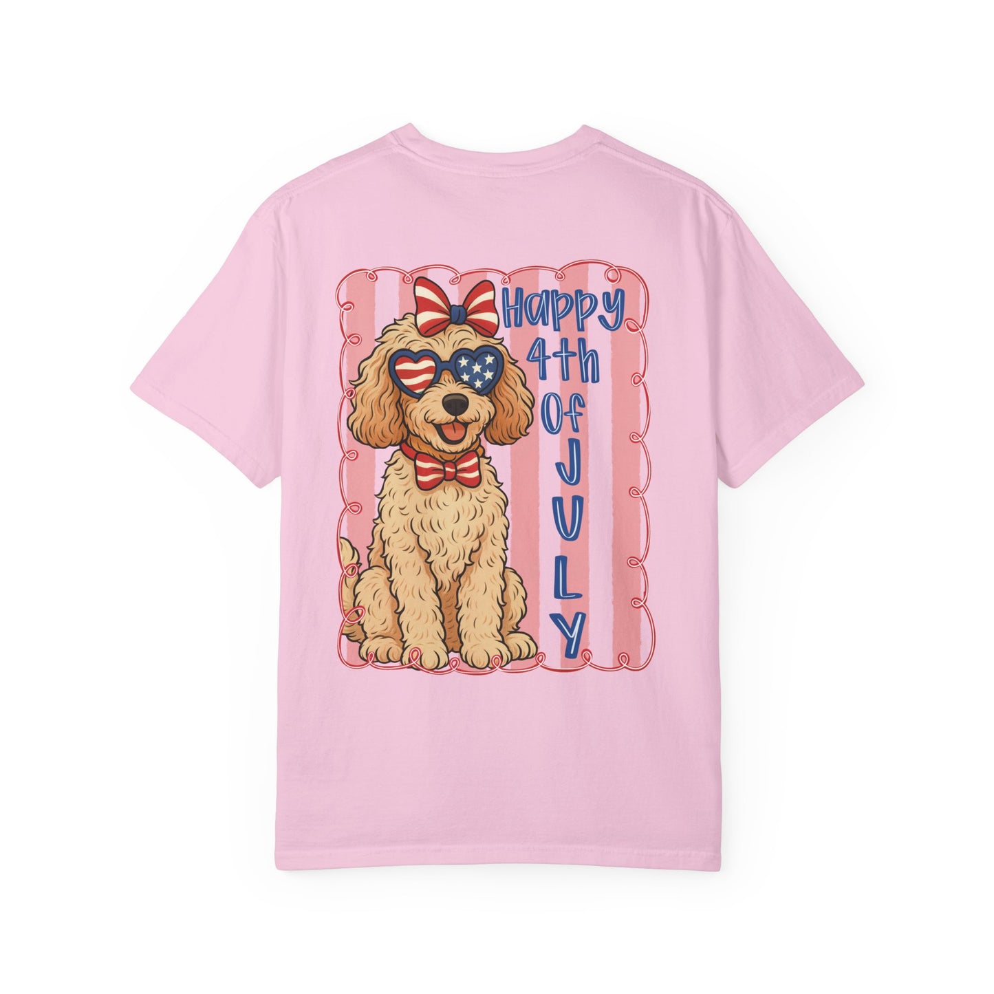 Patriotic Labradoodle - Comfort Colors