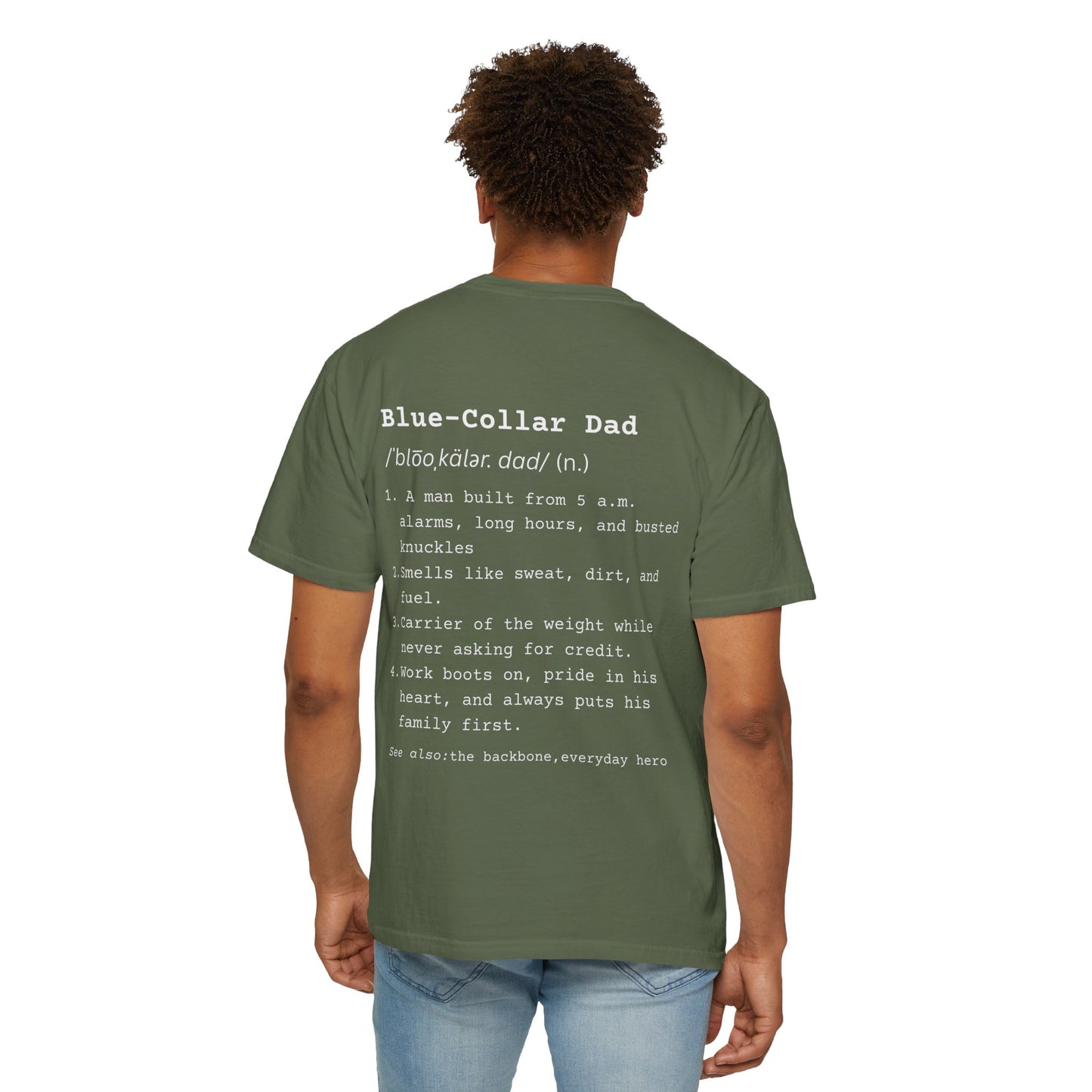 Blue Collar Dad - Comfort Colors