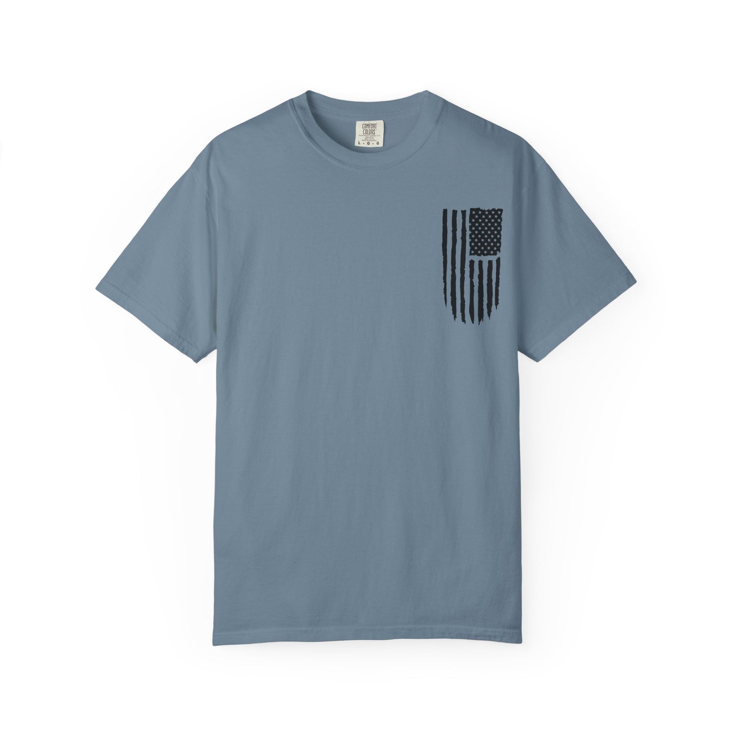 Patriotic Dad - Comfort Colors (Black Writing)