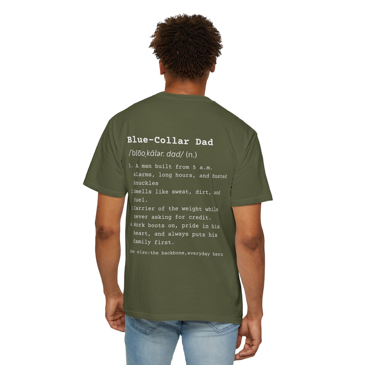 Blue Collar Dad - Comfort Colors