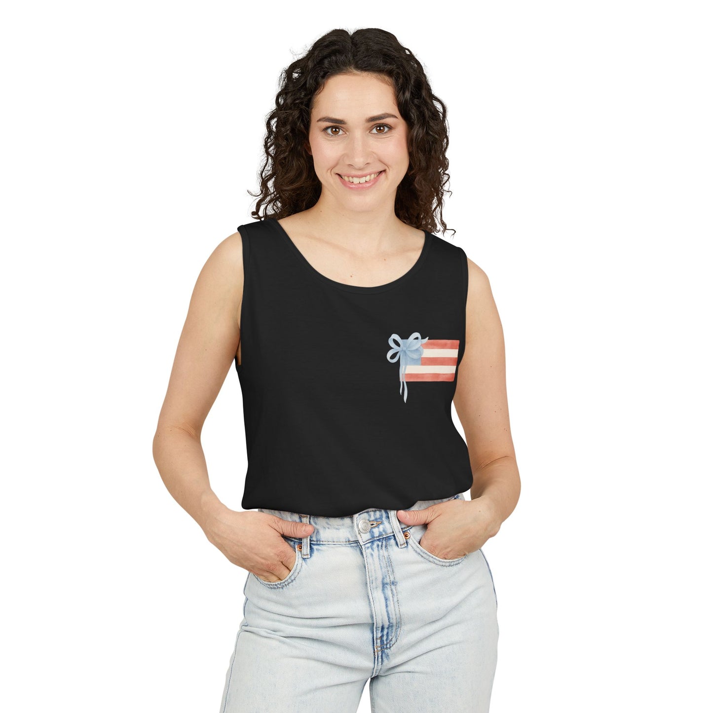 Patriotic Labradoodle - Tank (Comfort Colors)