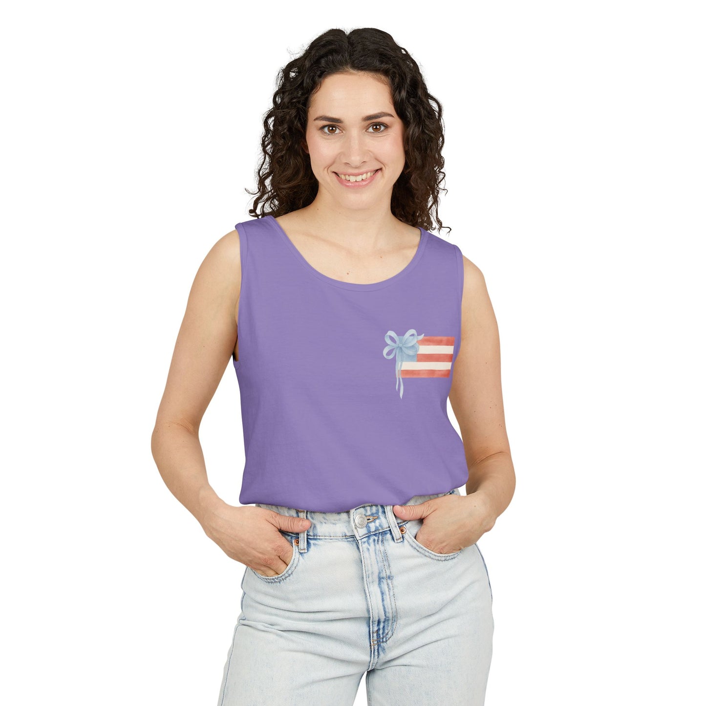 Patriotic Labradoodle - Tank (Comfort Colors)