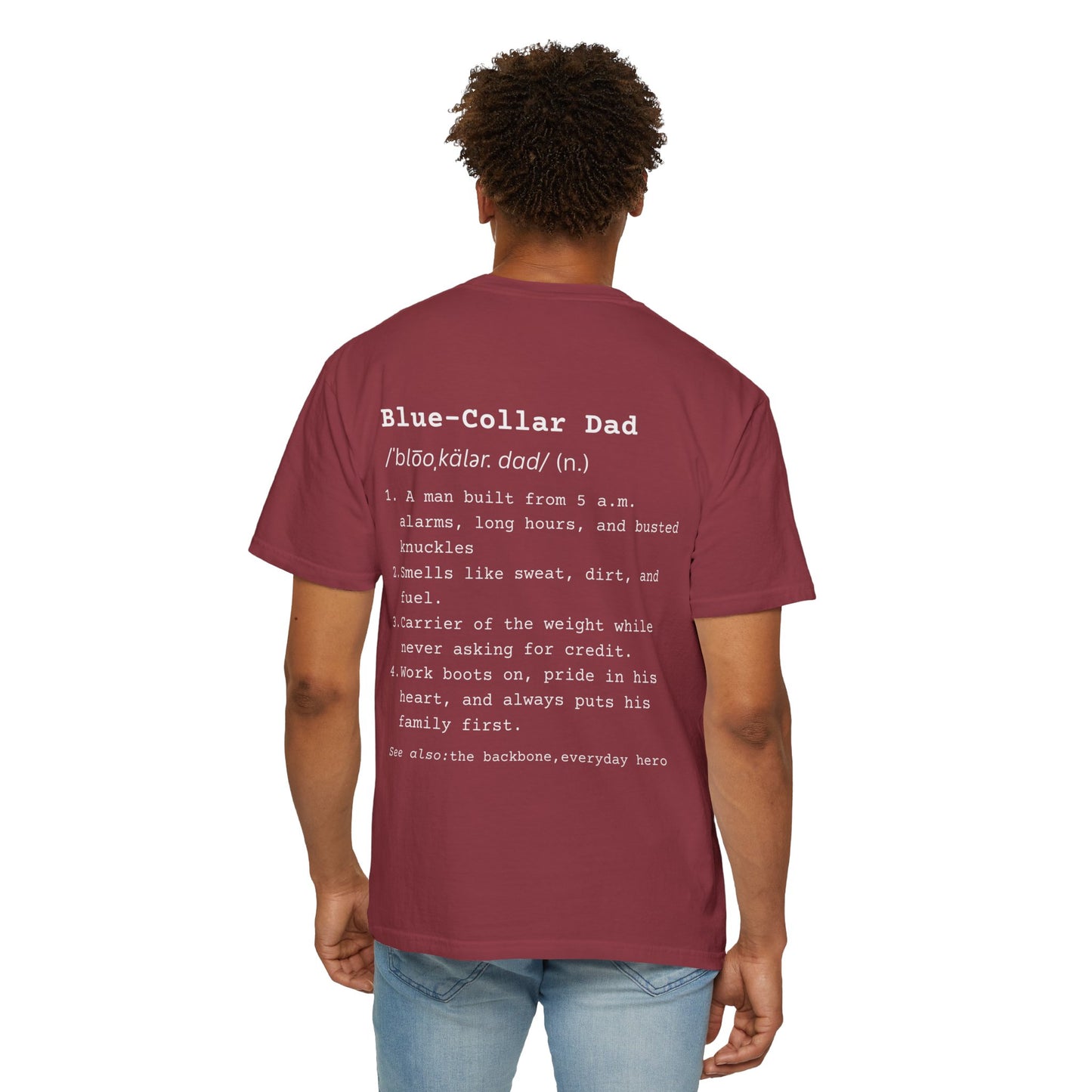 Blue Collar Dad - Comfort Colors