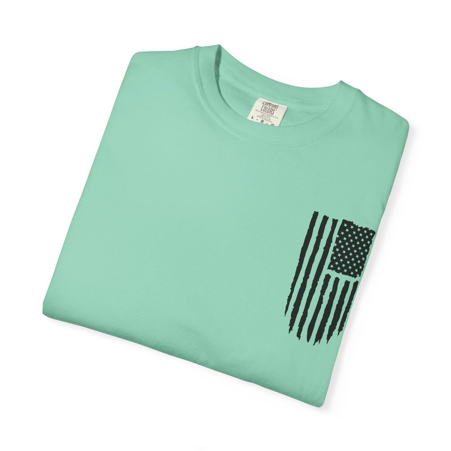 Patriotic Dad - Comfort Colors (Black Writing)