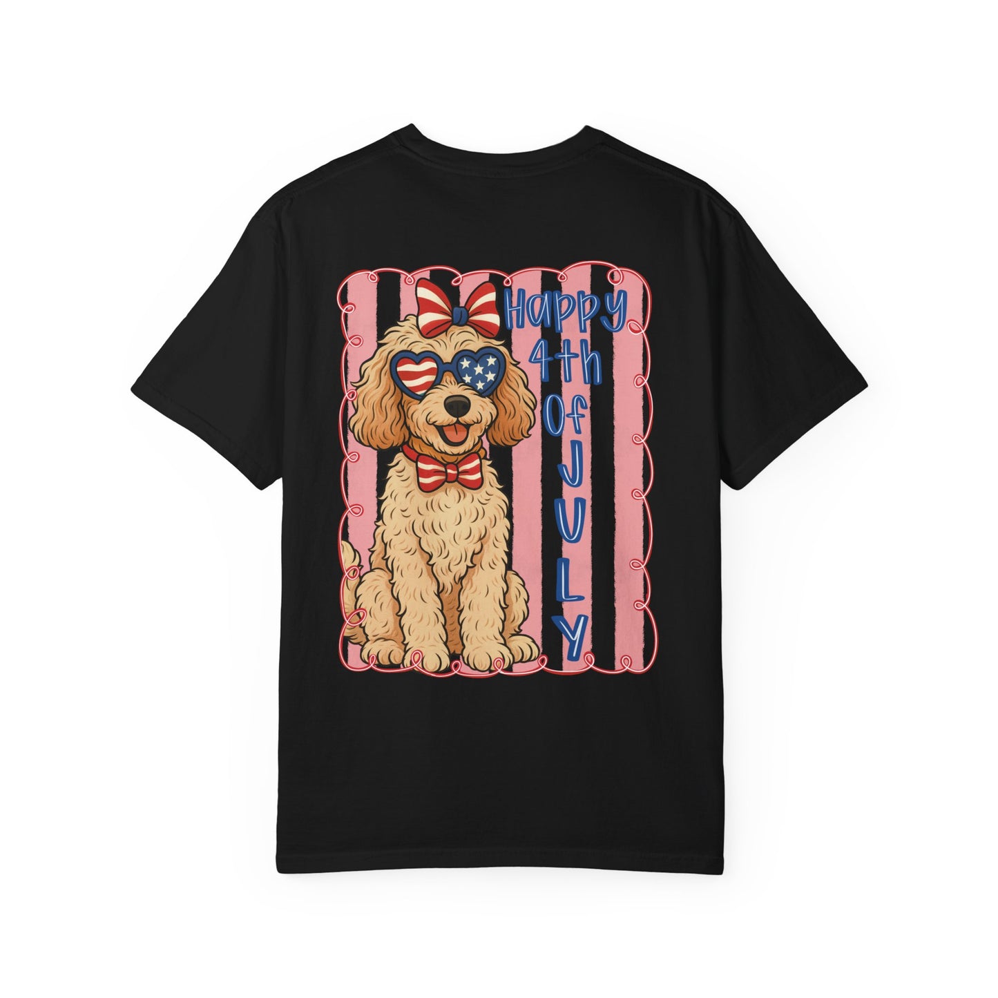 Patriotic Labradoodle - Comfort Colors
