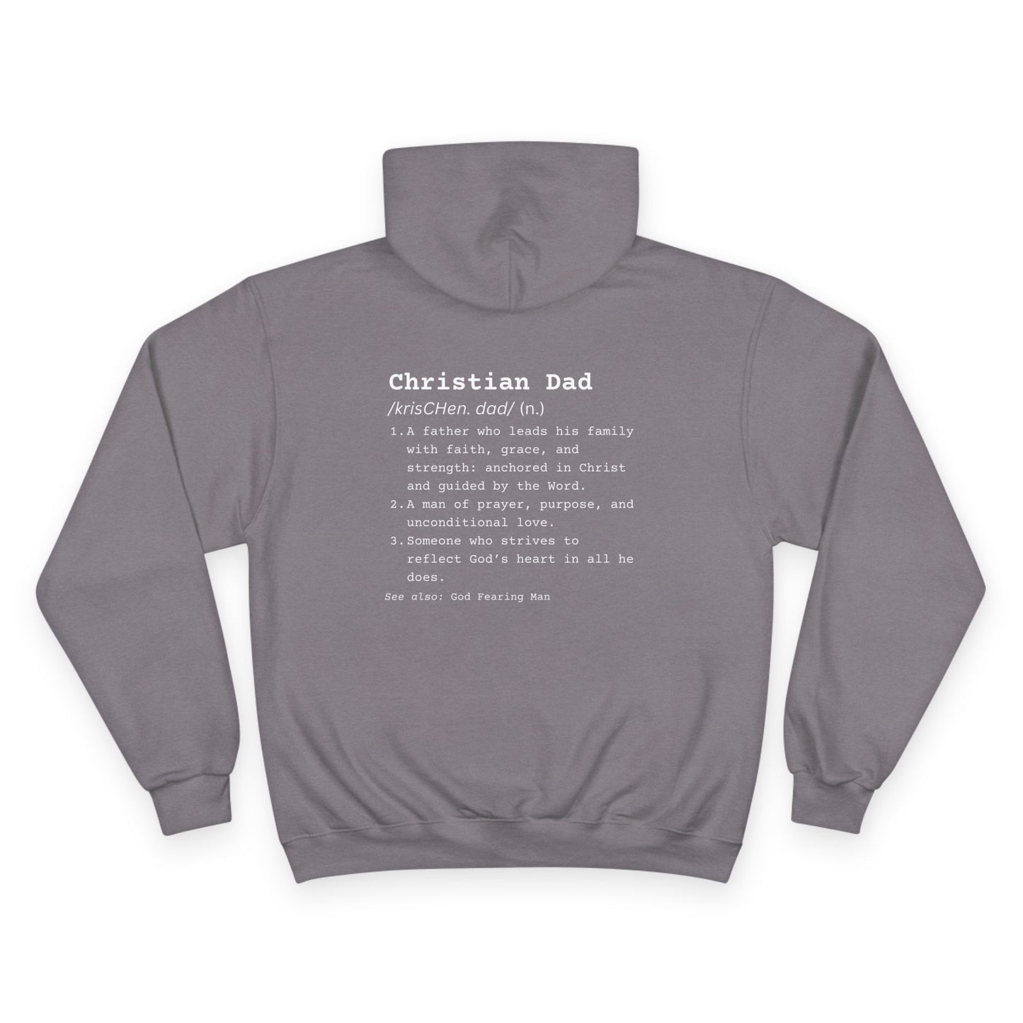 Christian Dad Hoodie - Champion