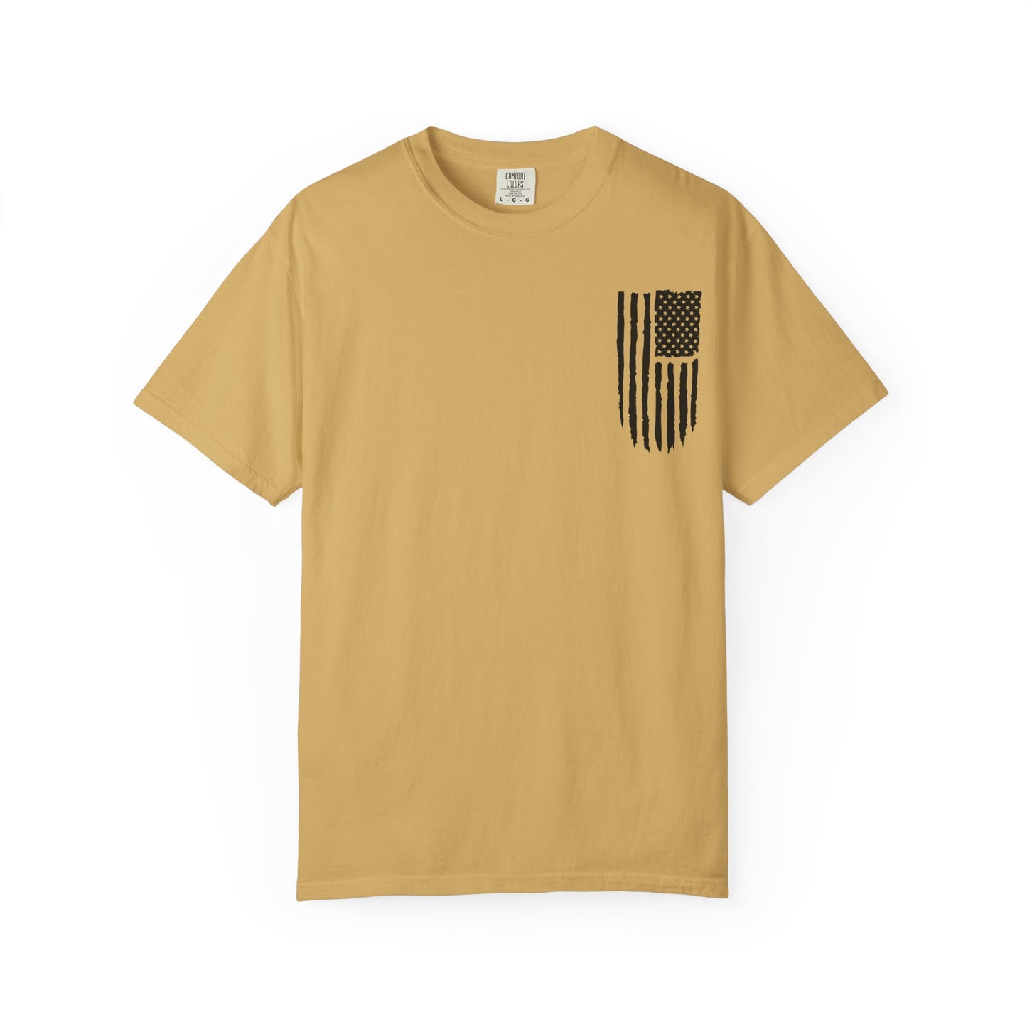 Patriotic Dad - Comfort Colors (Black Writing)