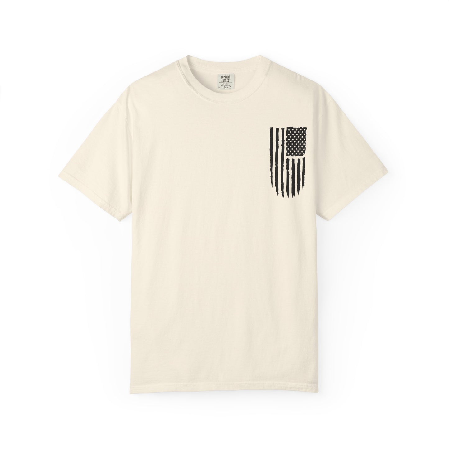 Patriotic Dad - Comfort Colors (Black Writing)