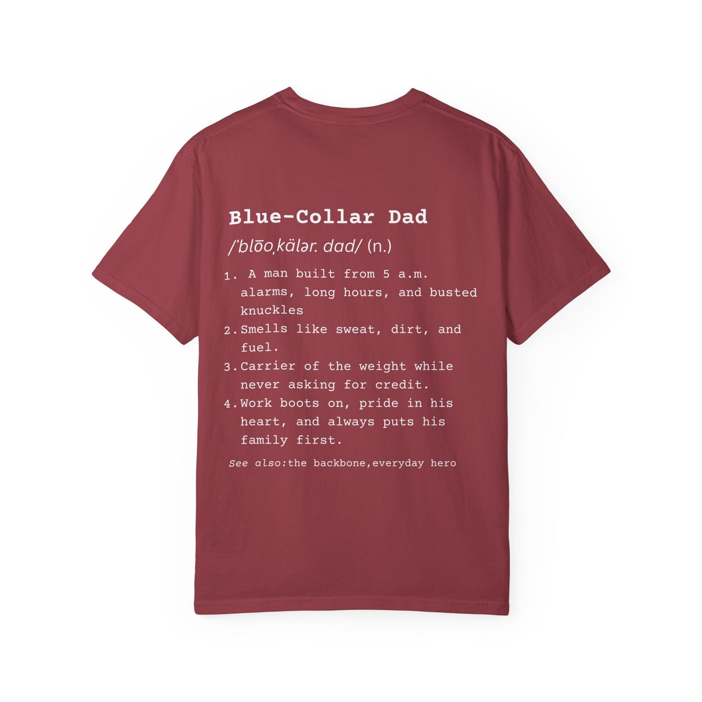 Blue Collar Dad - Comfort Colors